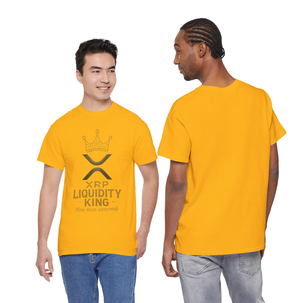 XRP Liquidity King Tee — Crypto Crown T-Shirt