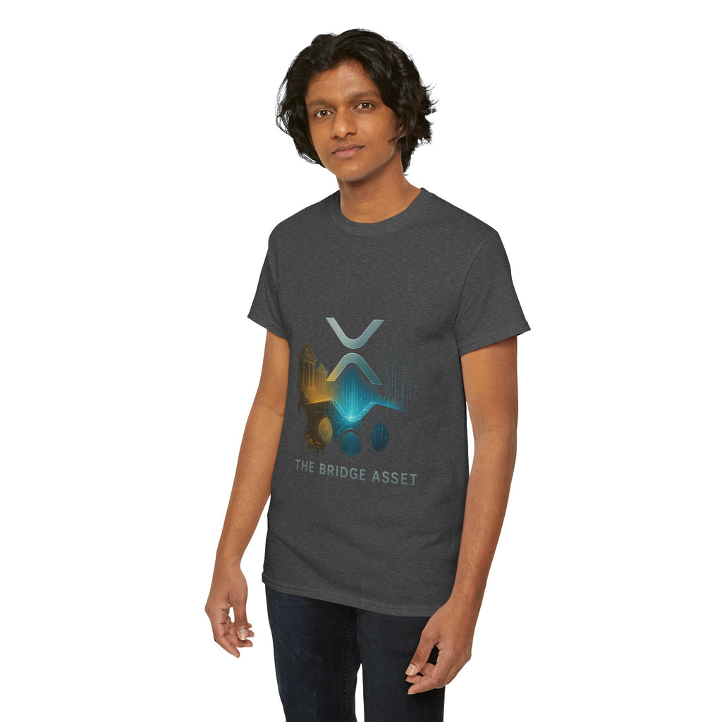 Ripple XRP Crypto Tee — 'The Bridge Asset' Logo T-Shirt