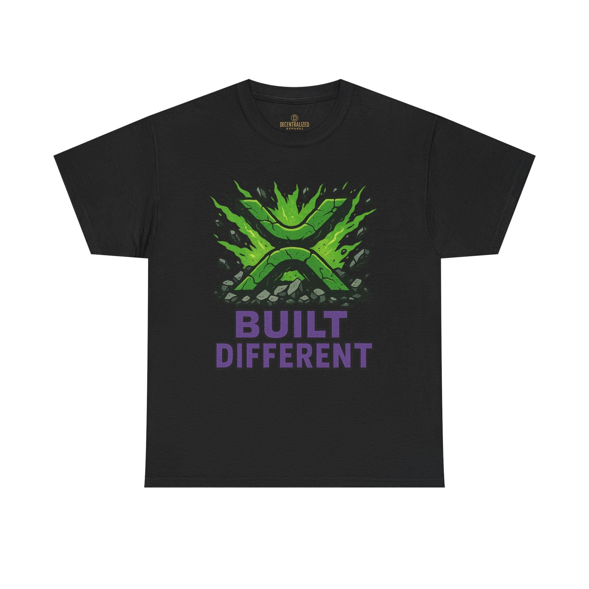 Built Different T-Shirt — Green Gamer Logo Tee