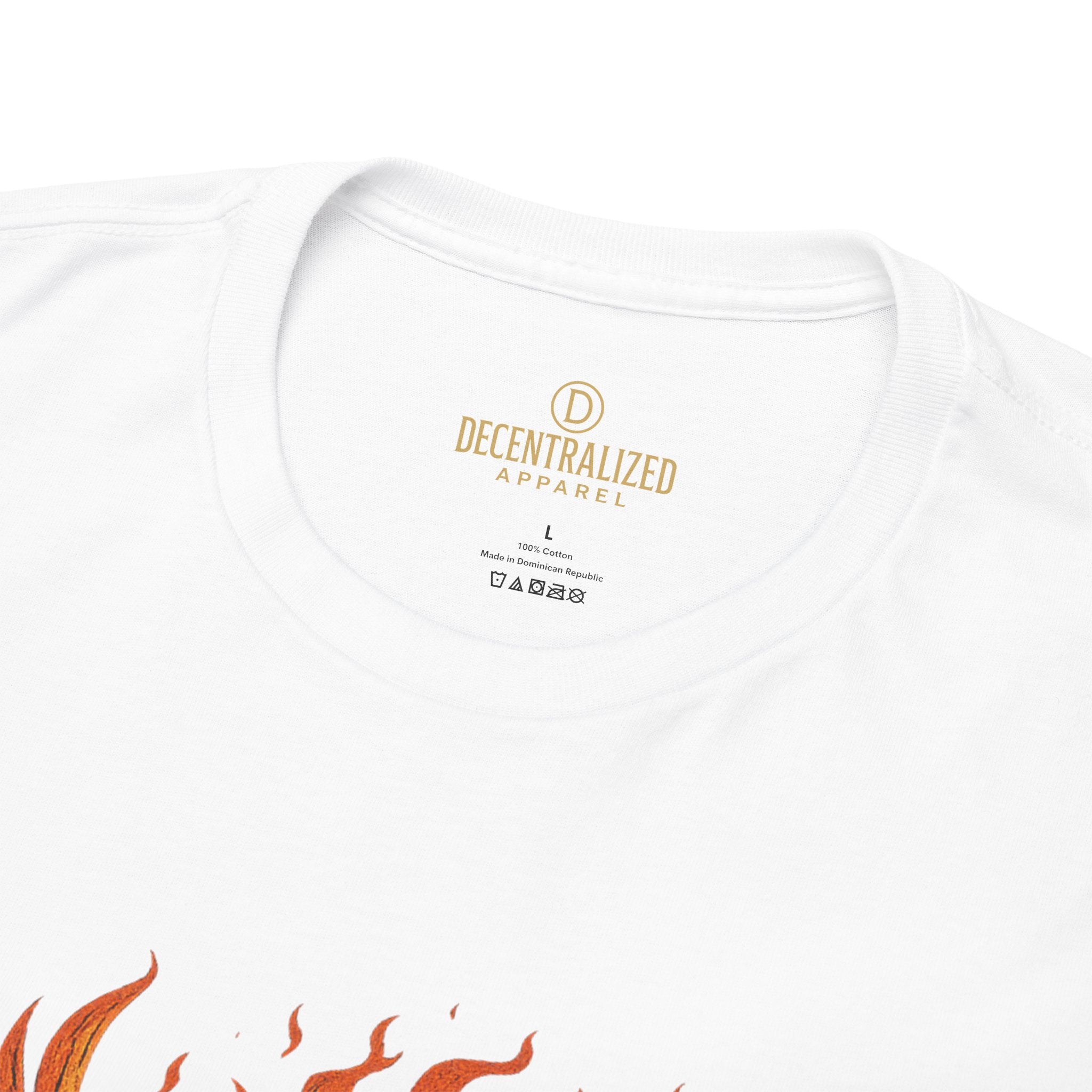 Phoenix Coin T‑Shirt — Fiery Phoenix Crypto Logo Tee