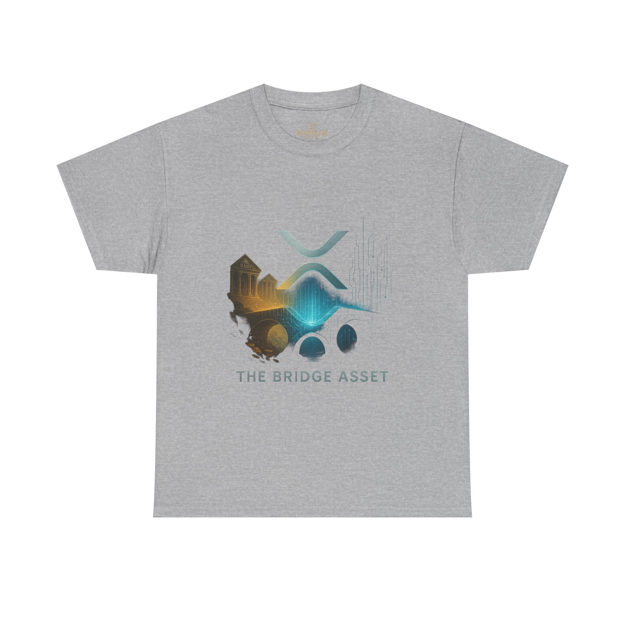 Ripple XRP Crypto Tee — 'The Bridge Asset' Logo T-Shirt