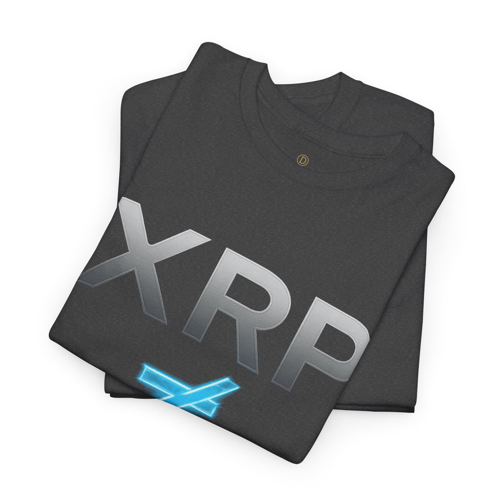 XRP ≠ Meme Coin T-Shirt — Crypto Investor Statement Tee