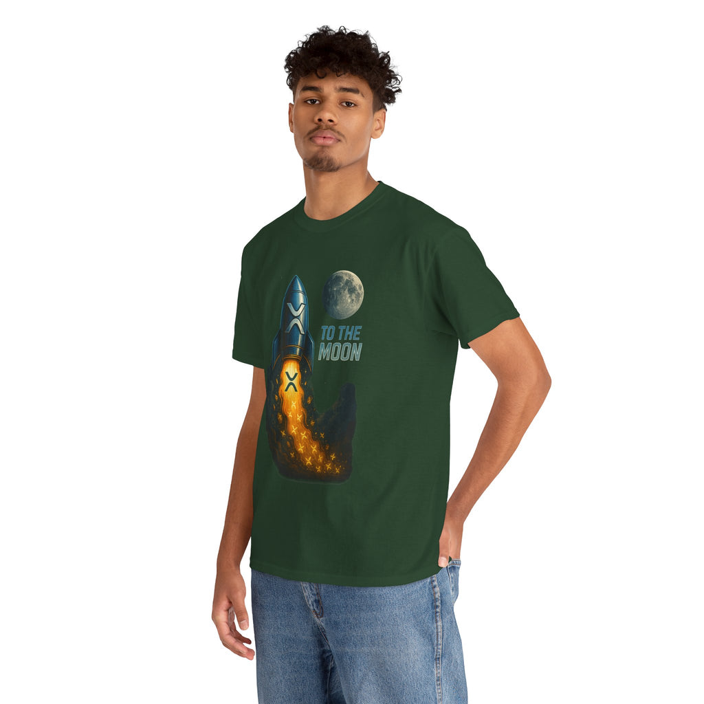 Rocket 'To the Moon' T-Shirt - Space Exploration Graphic Tee