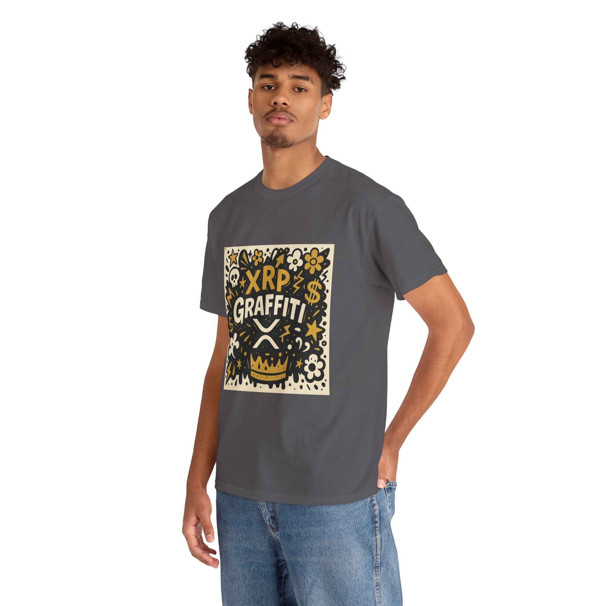 XRP Graffiti Tee — Crypto Street Art T-Shirt