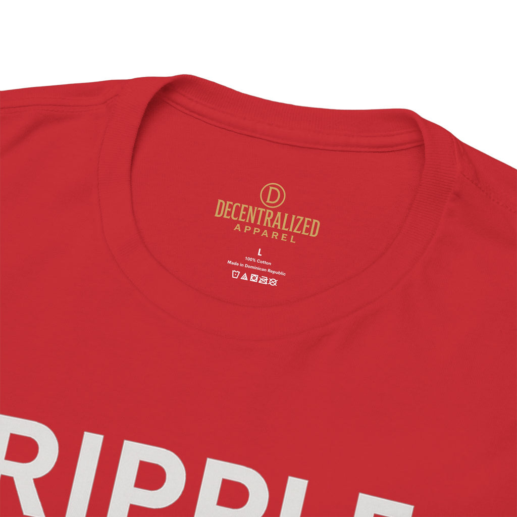 Ripple Effect XRP Tee — Minimal Cryptocurrency Logo T-Shirt