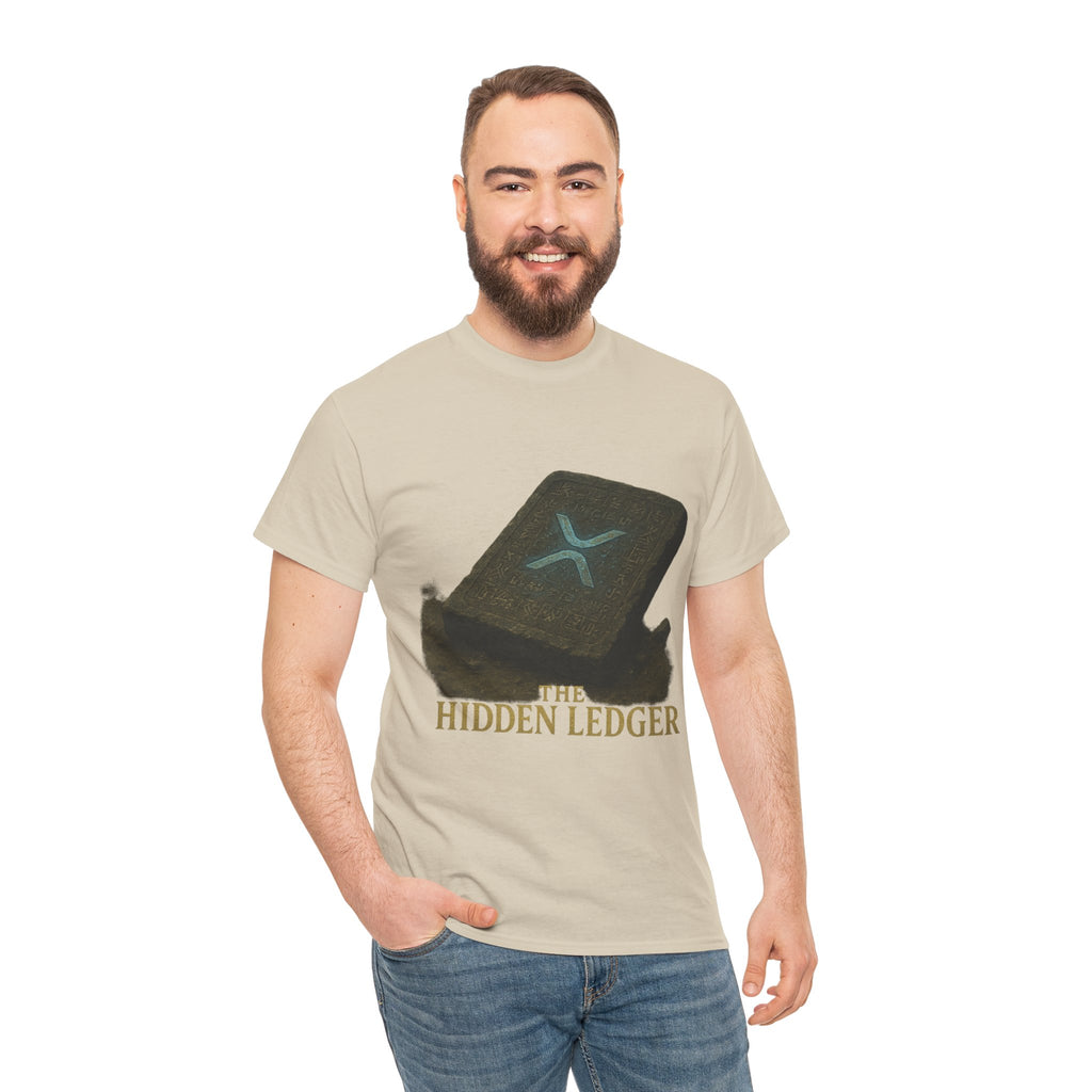 T-Shirt — "The Hidden Ledger" Crypto XRP Wallet Graphic Tee