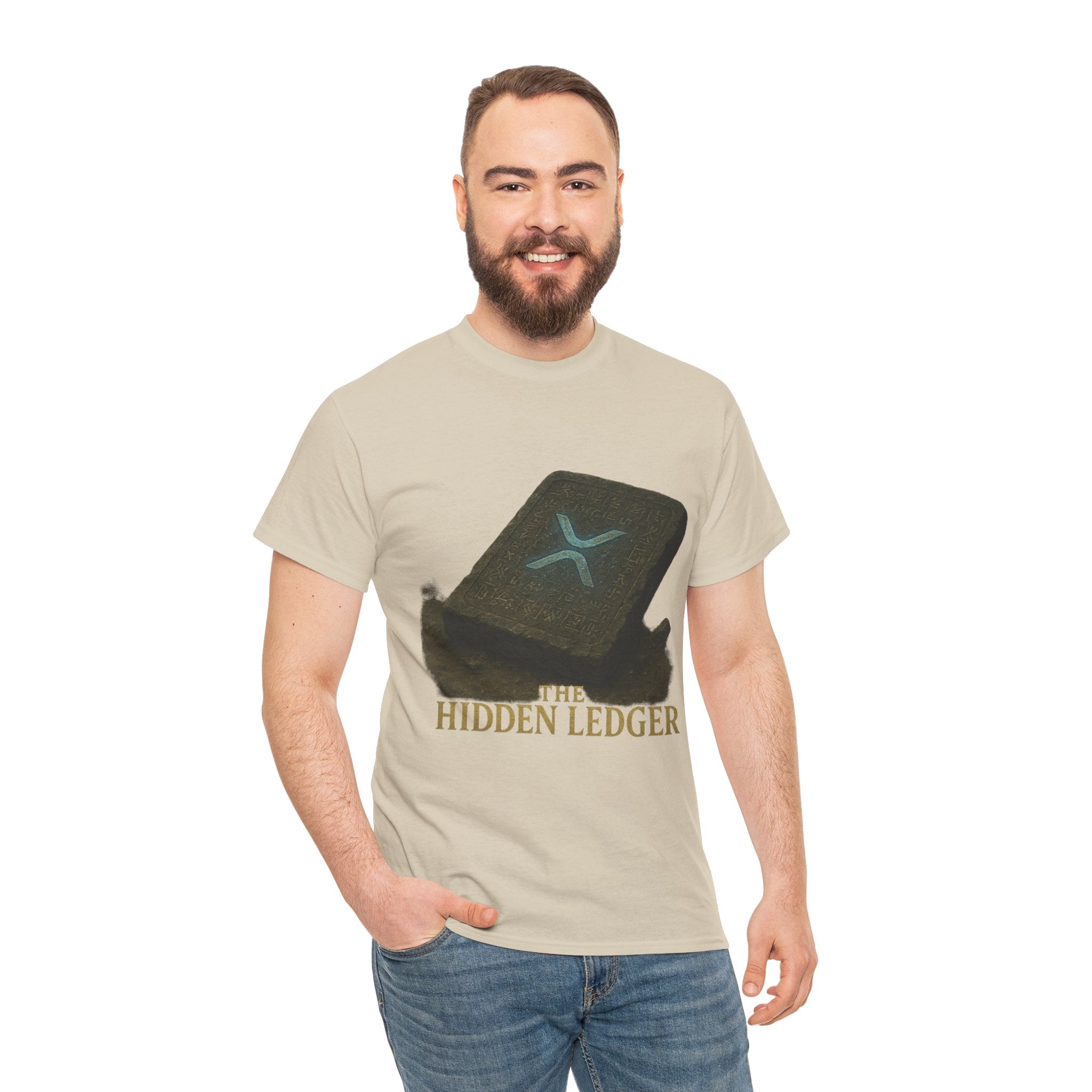T-Shirt — "The Hidden Ledger" Crypto XRP Wallet Graphic Tee
