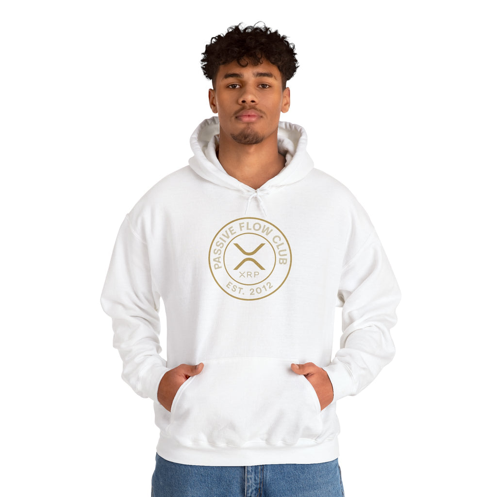 Hoodie — Passive Flow Club Crest Hooded Sweatshirt