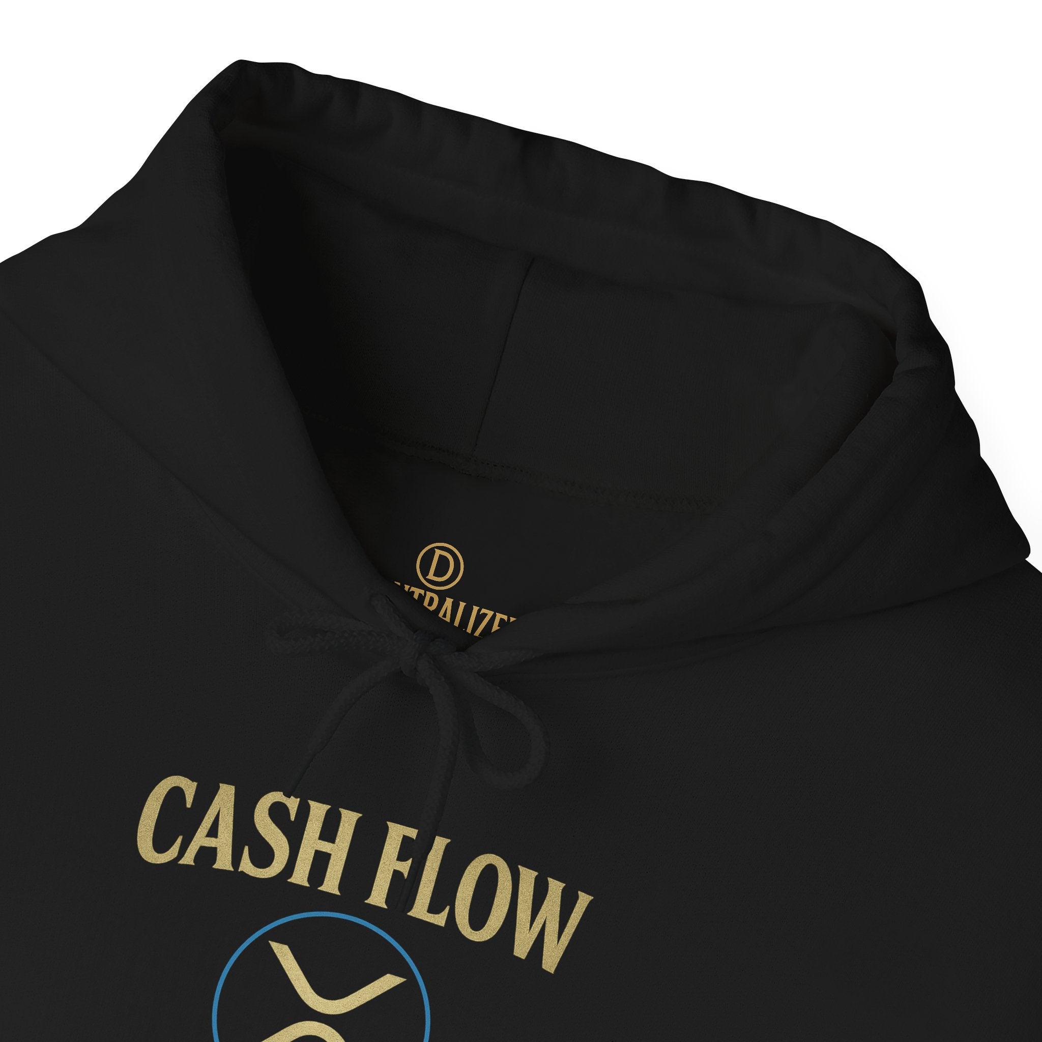 Cash Flow Division Hoodie — Minimalist Finance Logo Pullover