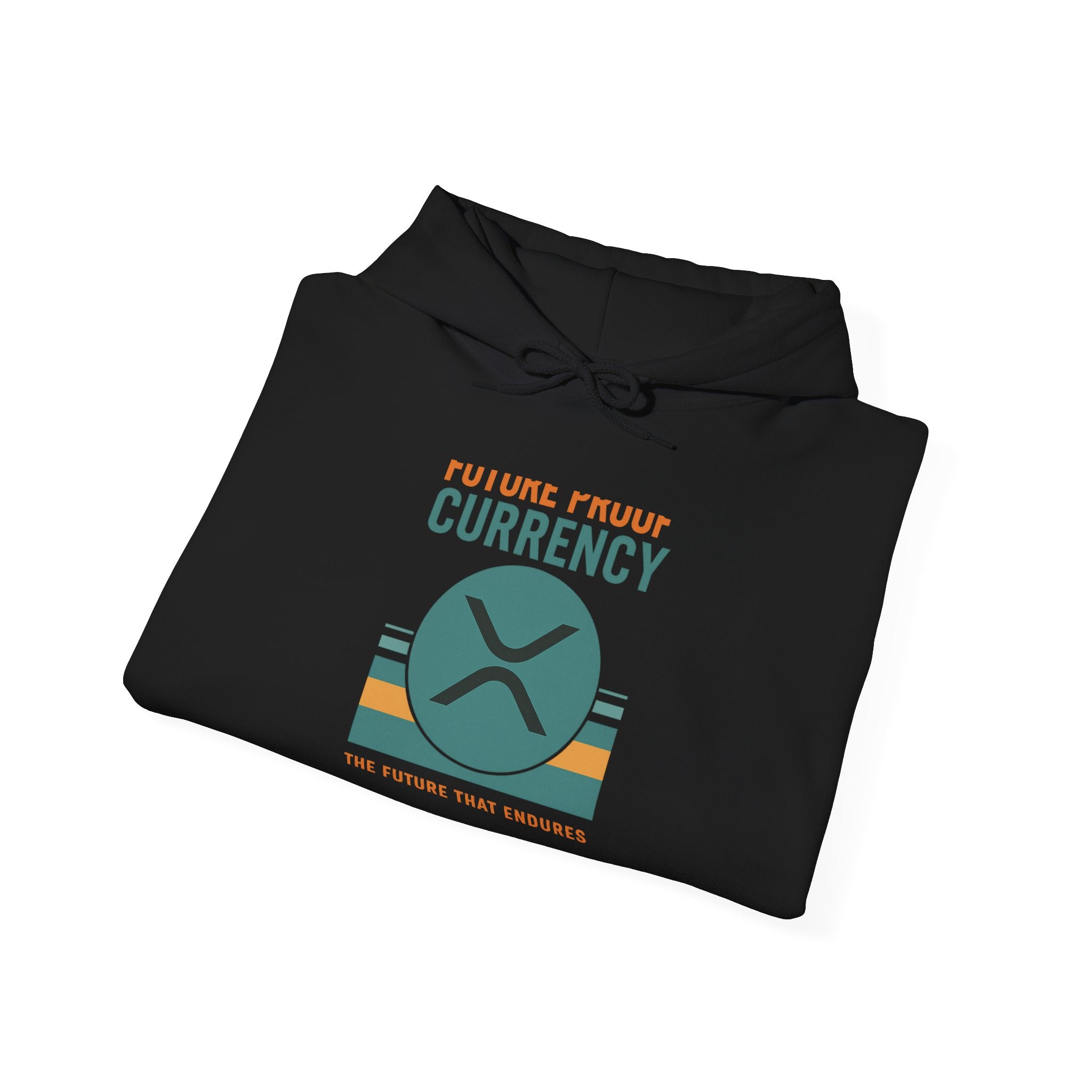 Ripple Crypto Hoodie – “Future Proof Currency” Retro Logo Sweatshirt