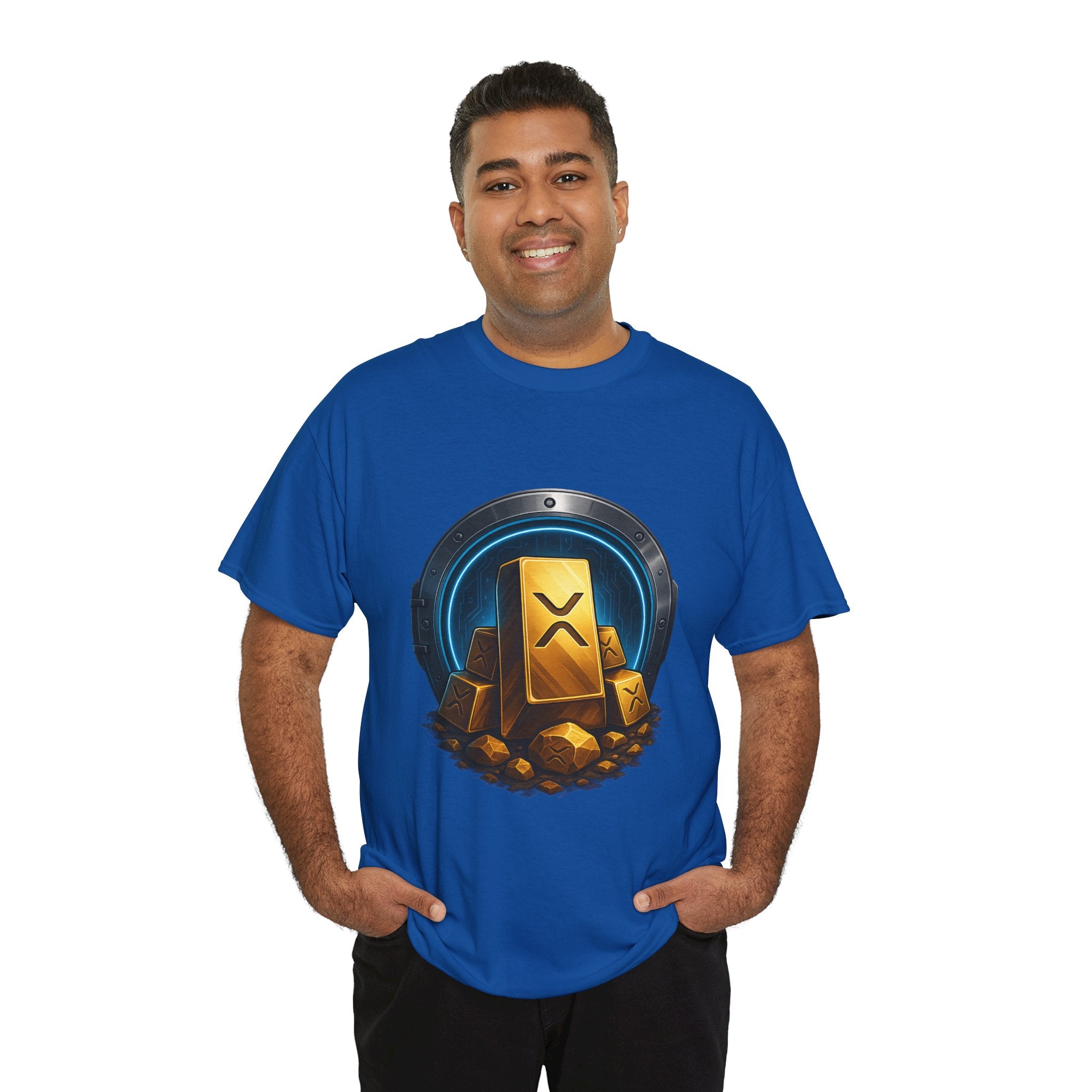Crypto Gold Bars T-Shirt — Ripple (XRP) Stack Graphic Tee