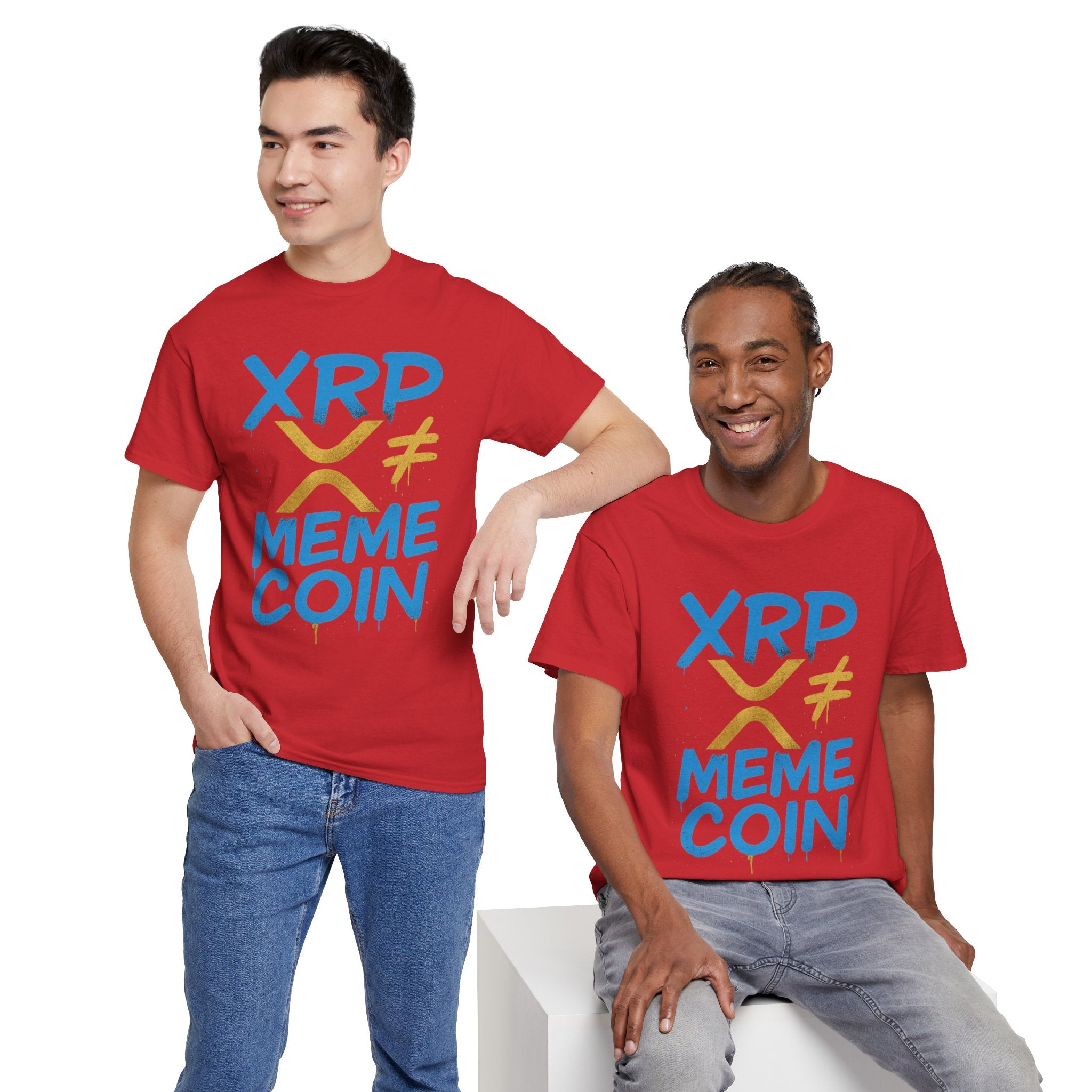 XRP ≠ Meme Coin T‑Shirt — Crypto Advocate Graphic Tee