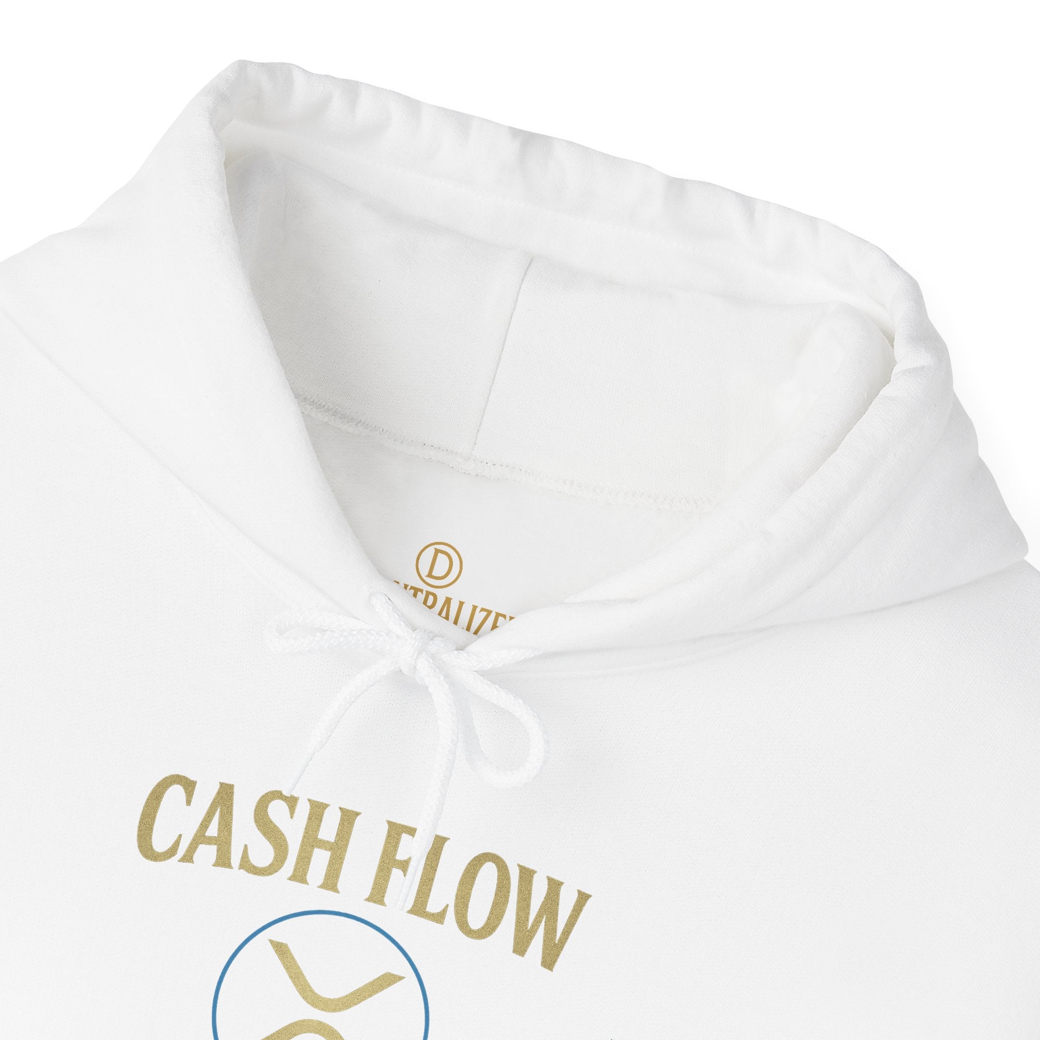 Cash Flow Division Hoodie — Minimalist Finance Logo Pullover