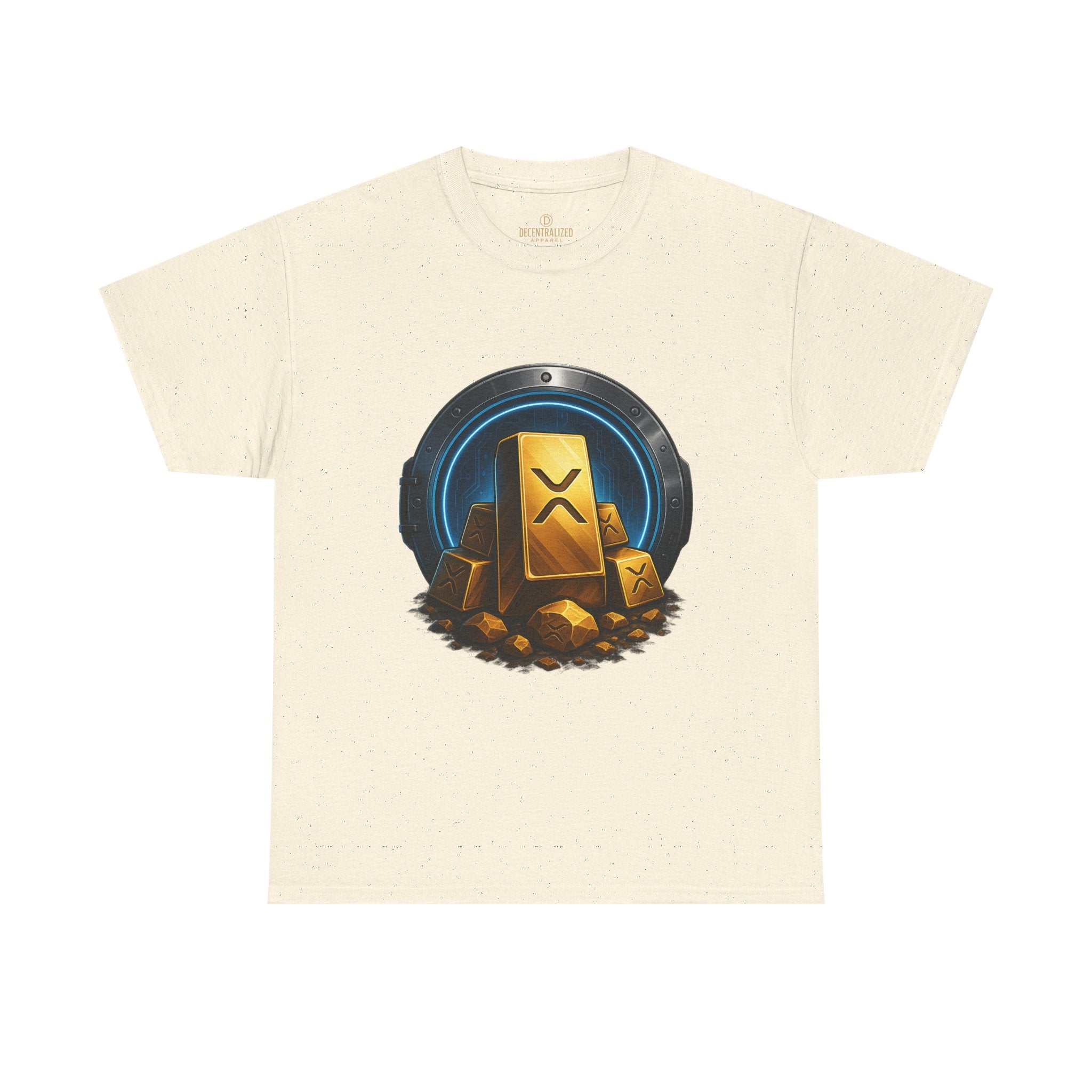 Crypto Gold Bars T-Shirt — Ripple (XRP) Stack Graphic Tee