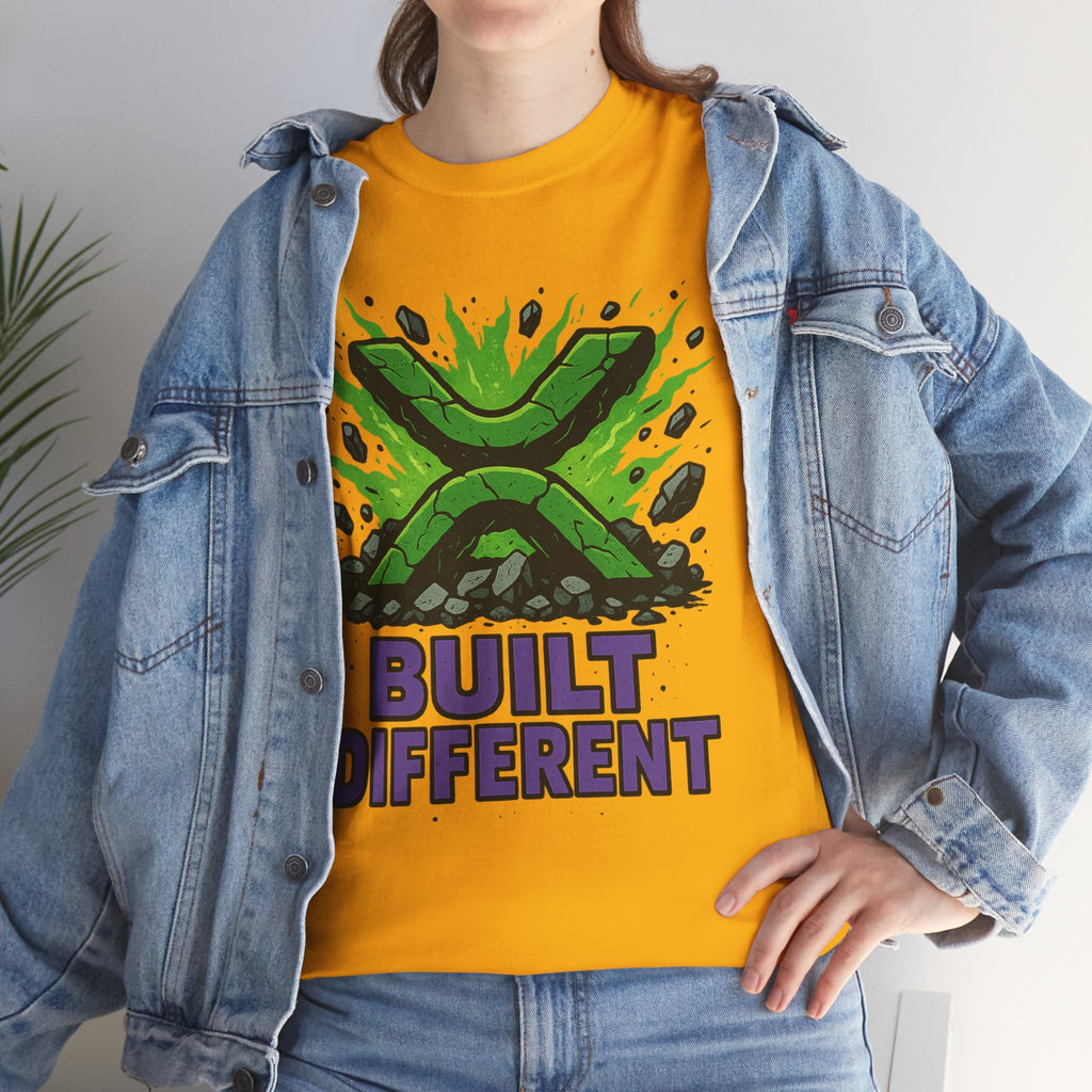 Built Different T-Shirt — Green Gamer Logo Tee