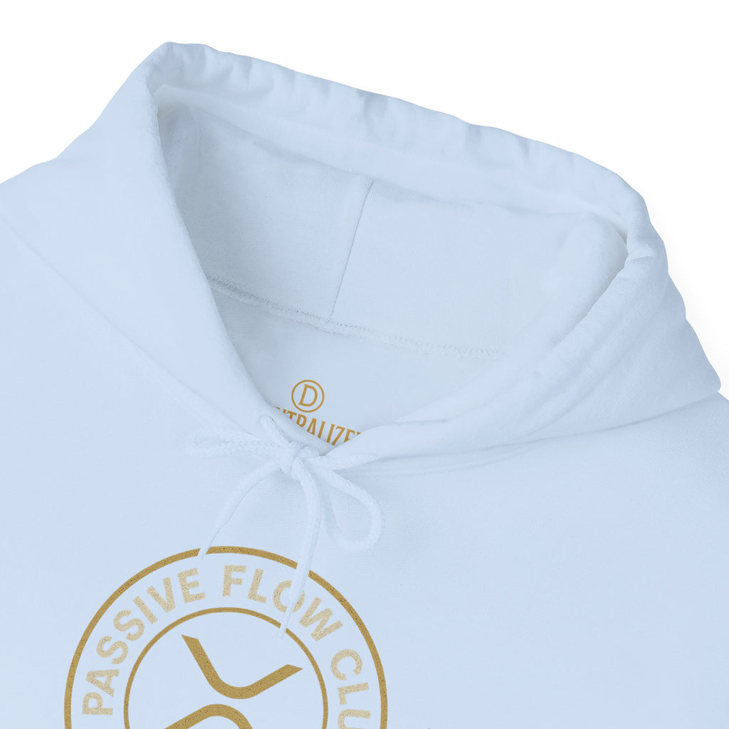Hoodie — Passive Flow Club Crest Hooded Sweatshirt