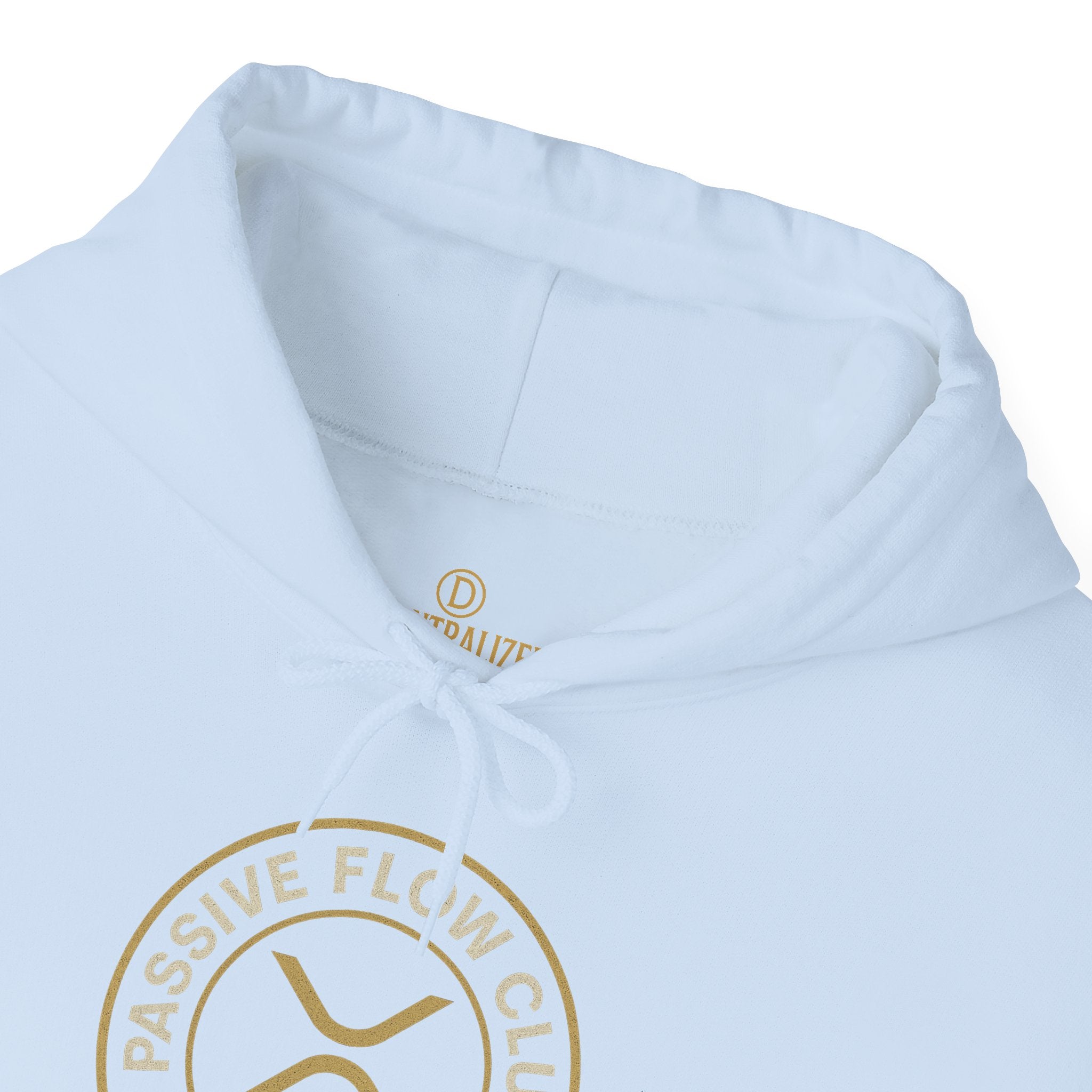 Hoodie — Passive Flow Club Crest Hooded Sweatshirt