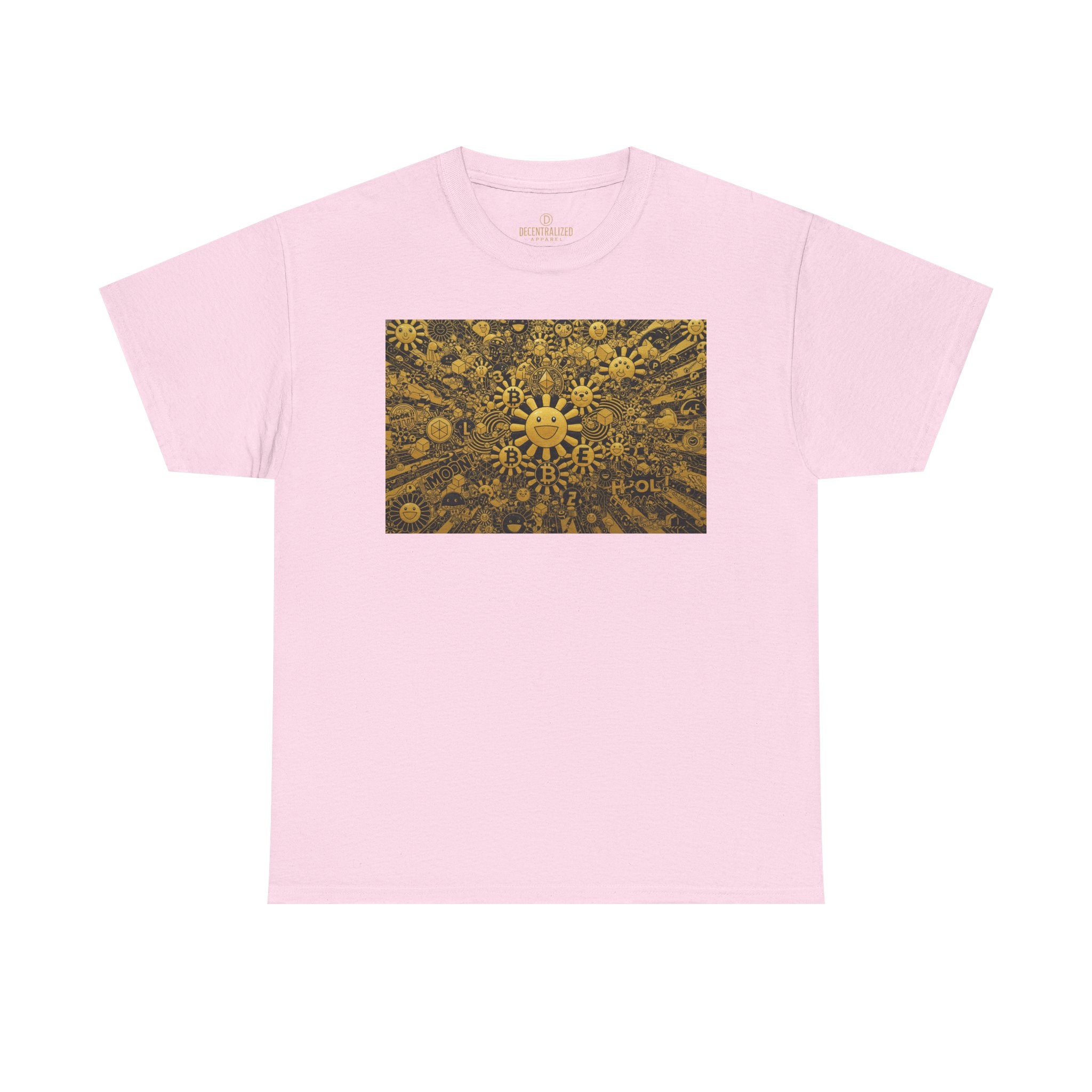 Sunflower Burst T‑Shirt — Golden Sunflower Pattern Tee