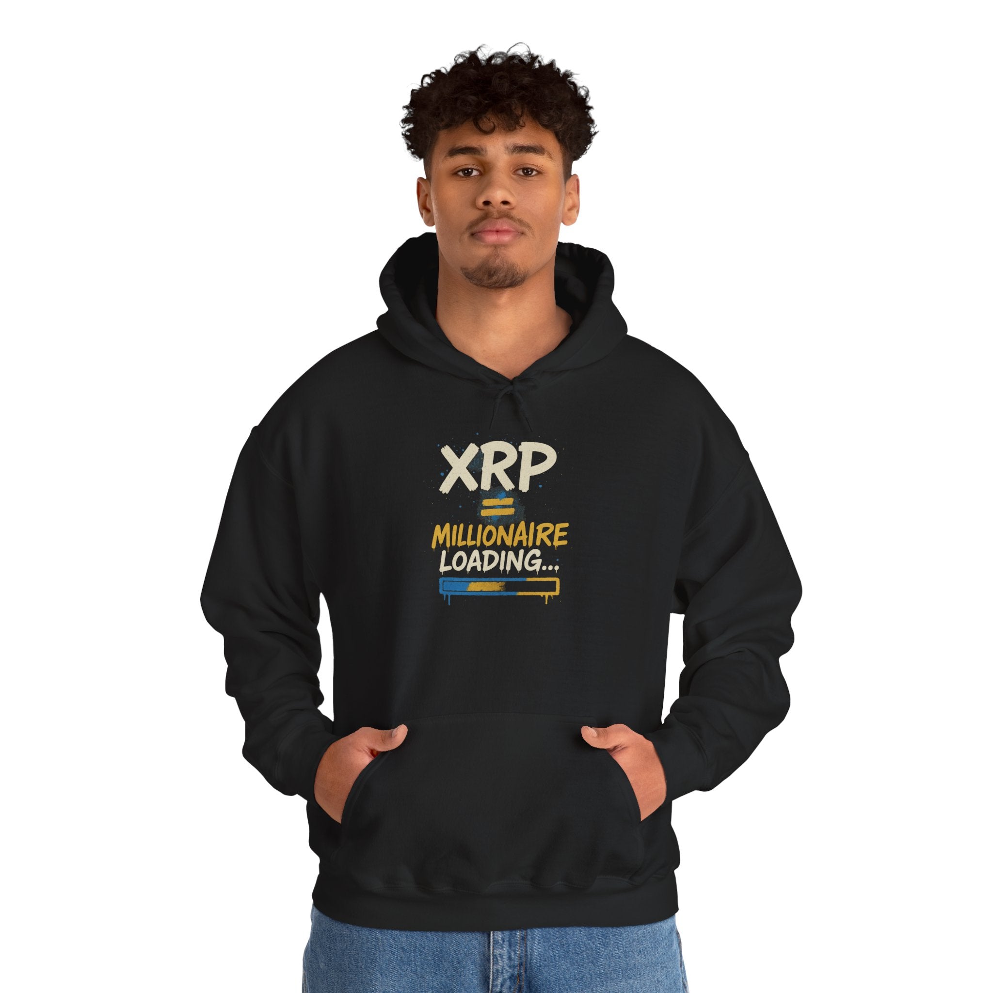 XRP "Millionaire Loading" Hoodie - Crypto Investor Sweatshirt