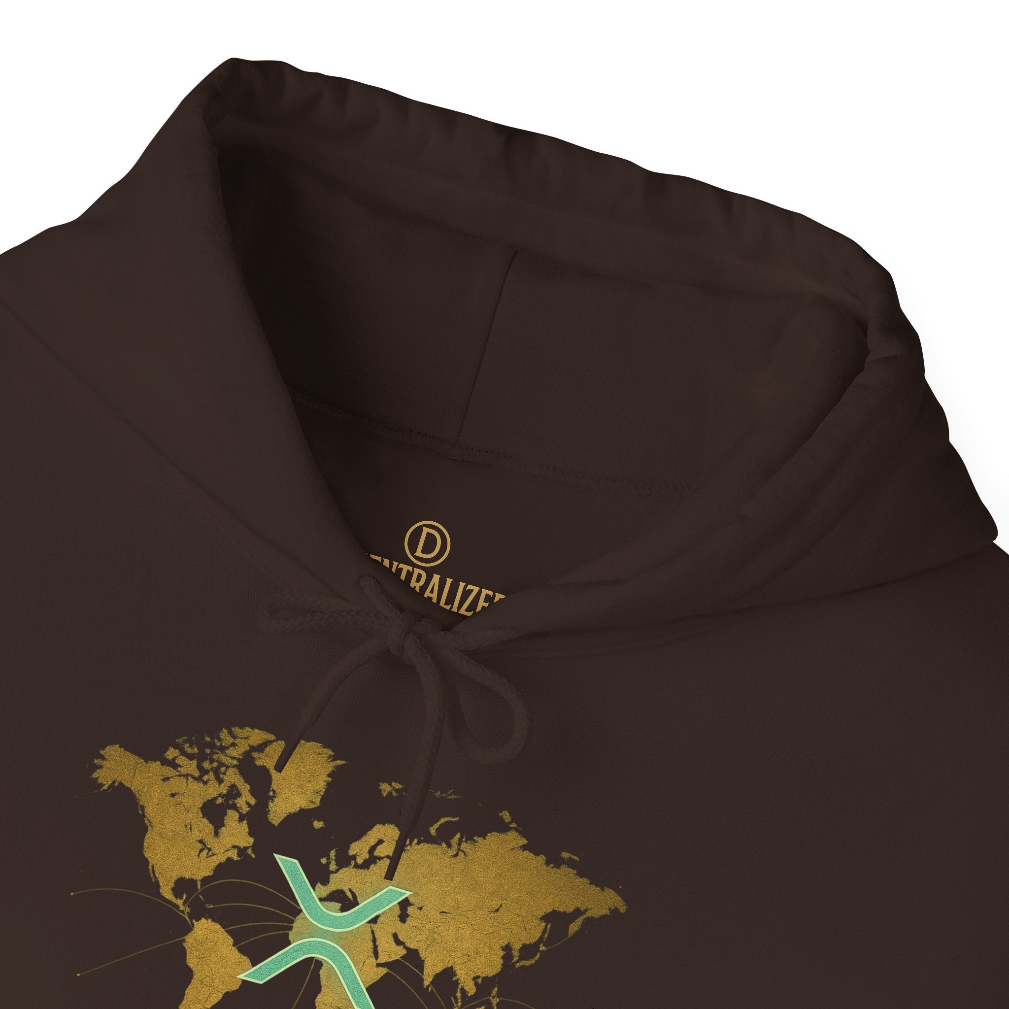Global Reserve Hoodie — World Map Logo Pullover