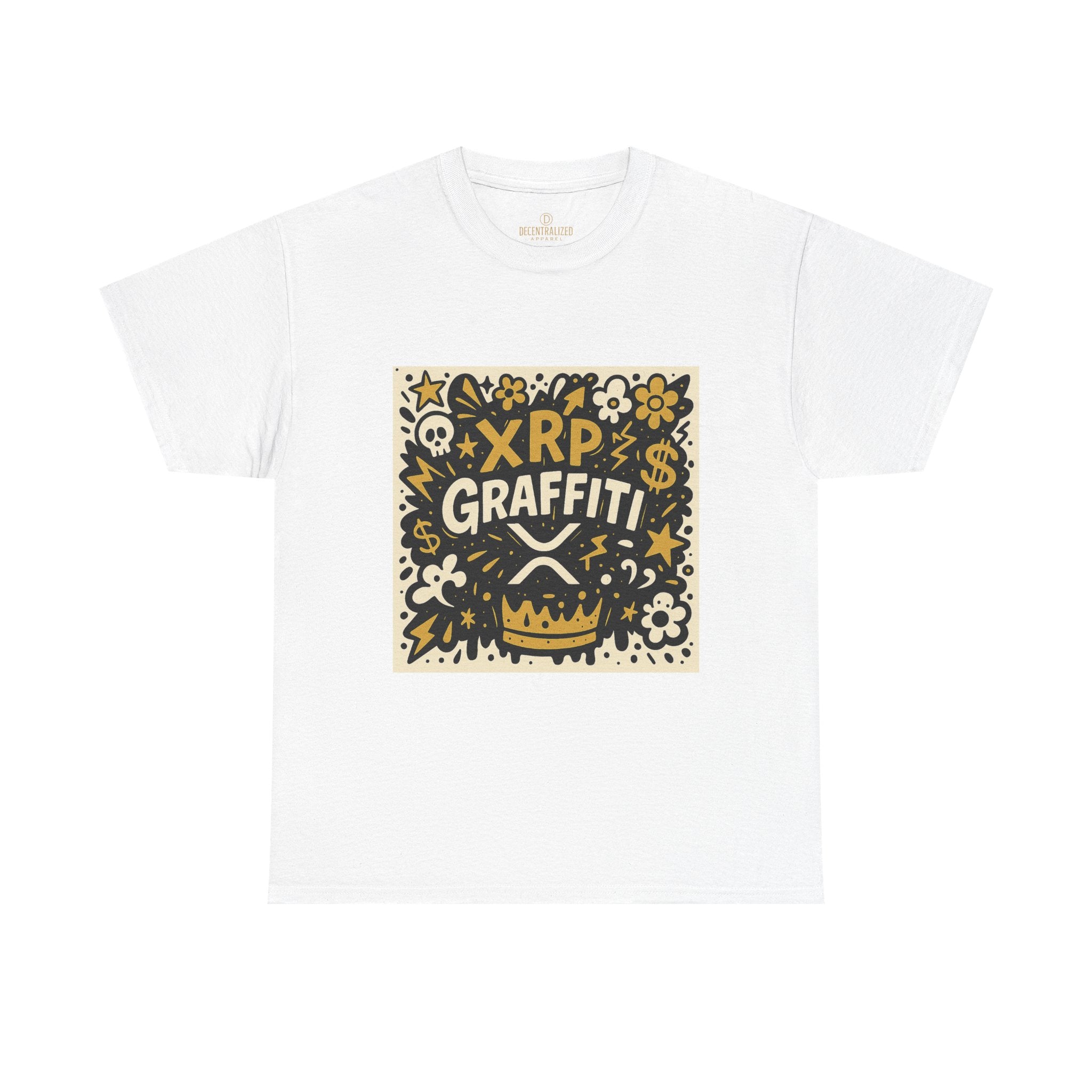 XRP Graffiti Tee — Crypto Street Art T-Shirt
