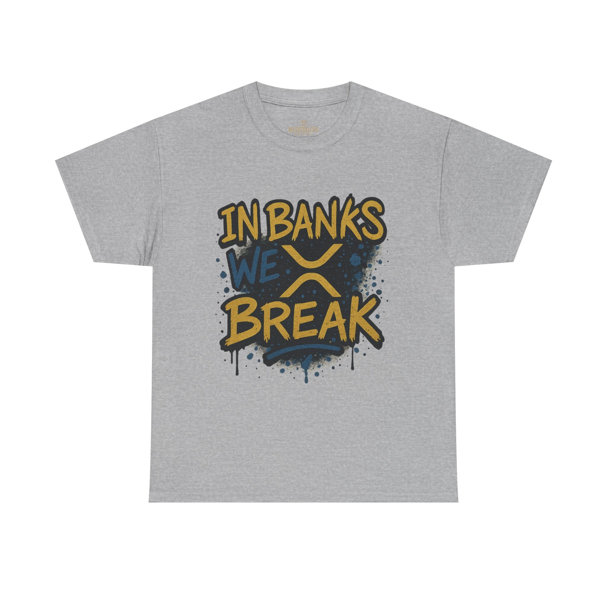Ripple 'In Banks We Break' Graphic Tee — Crypto XRP Streetwear
