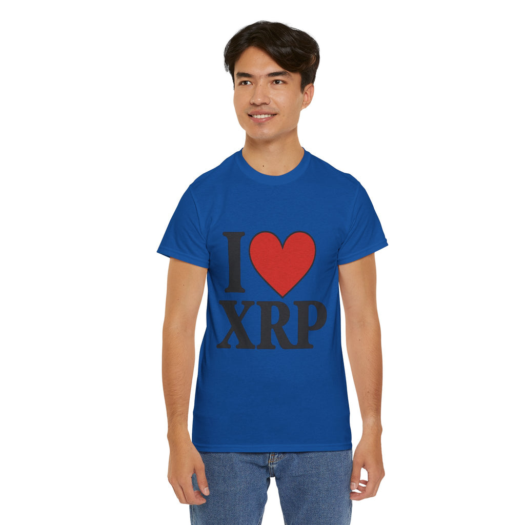 I  XRP T-Shirt — Crypto Enthusiast Ripple Tee