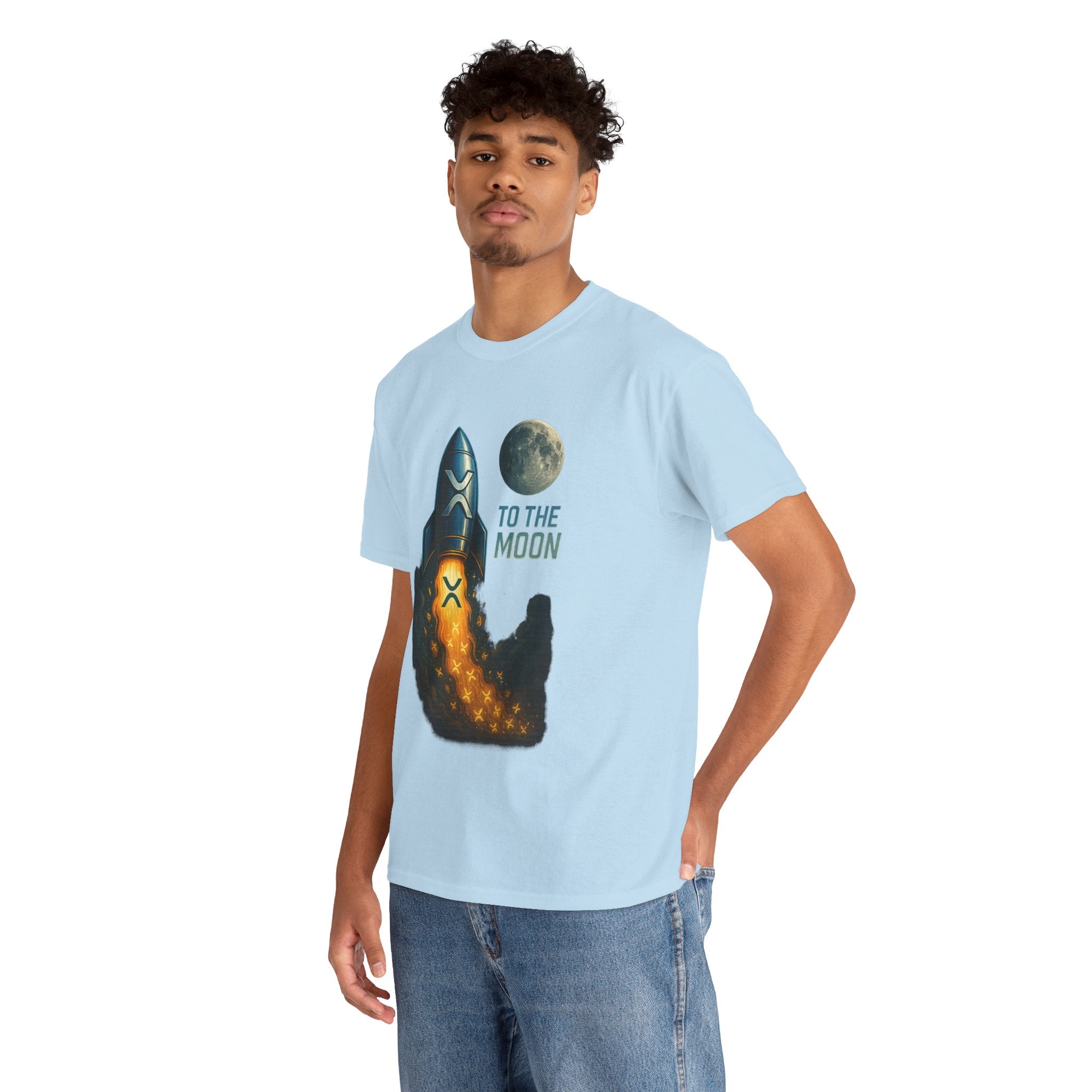 Rocket 'To the Moon' T-Shirt - Space Exploration Graphic Tee