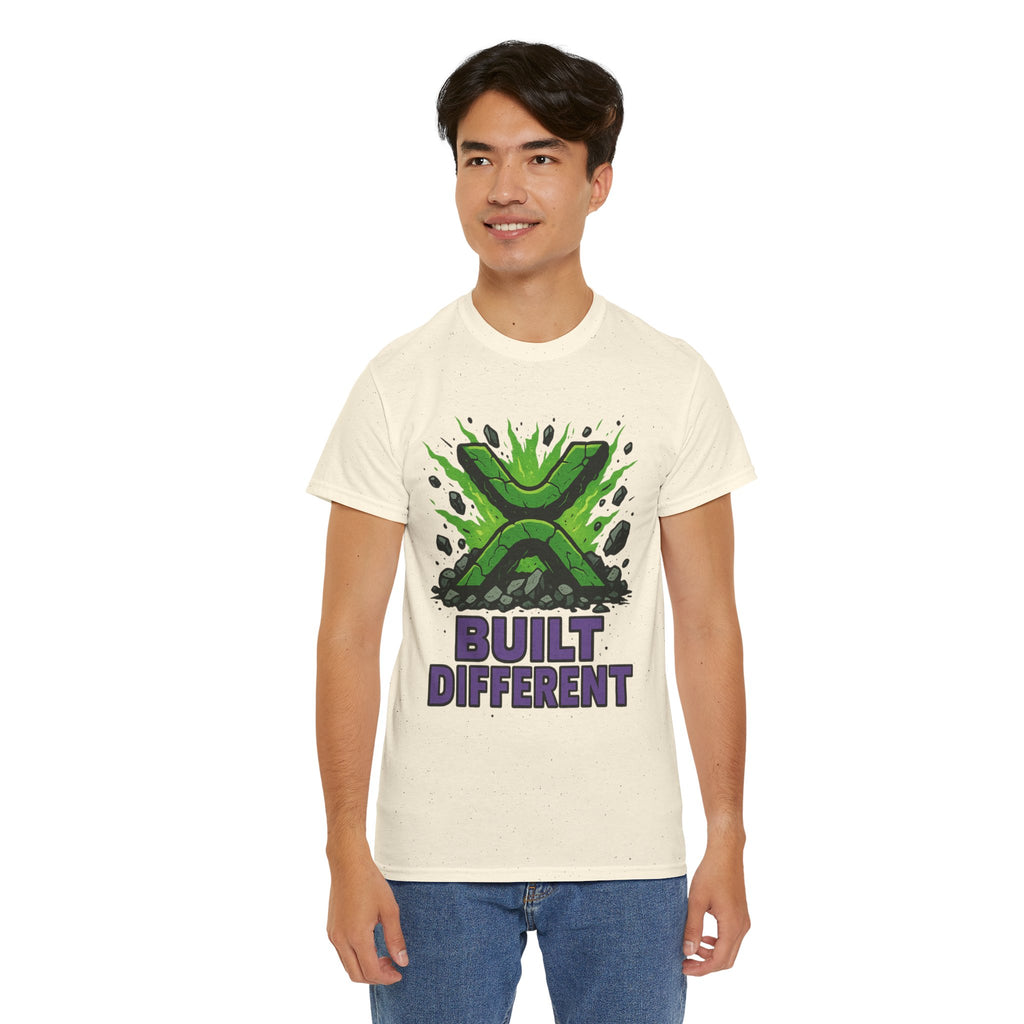 Built Different T-Shirt — Green Gamer Logo Tee