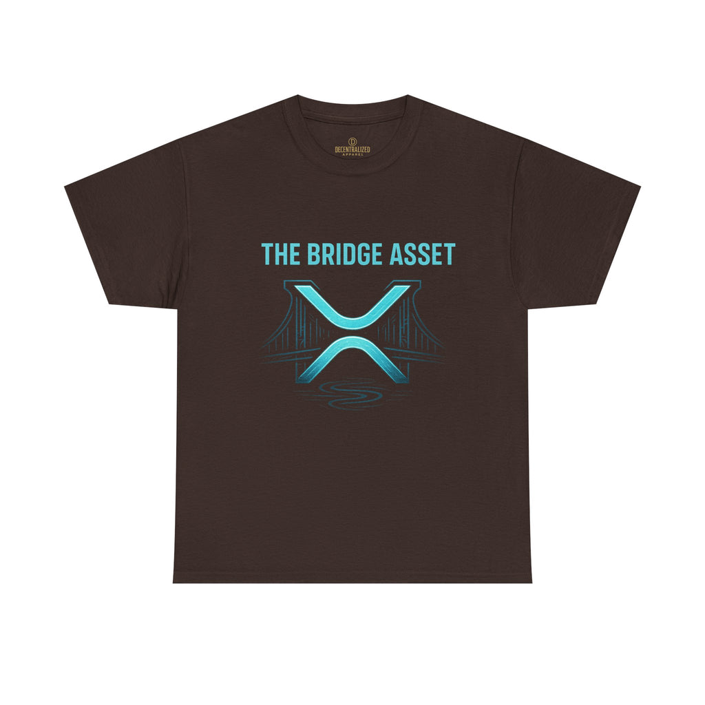 XRP 'The Bridge Asset' Graphic Tee — Crypto Ripple Logo Shirt