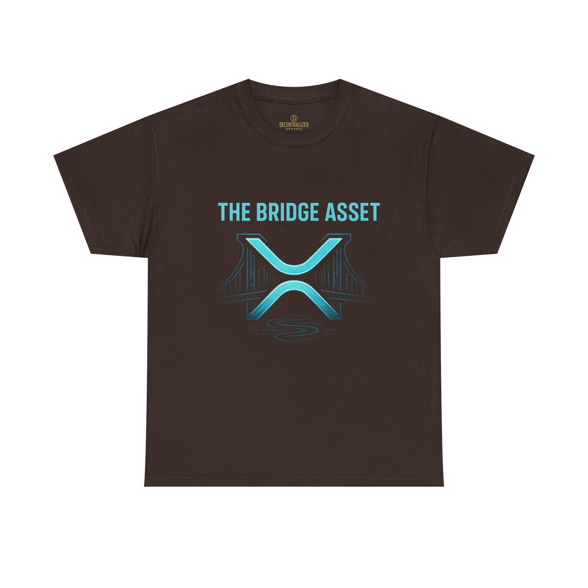 XRP 'The Bridge Asset' Graphic Tee — Crypto Ripple Logo Shirt