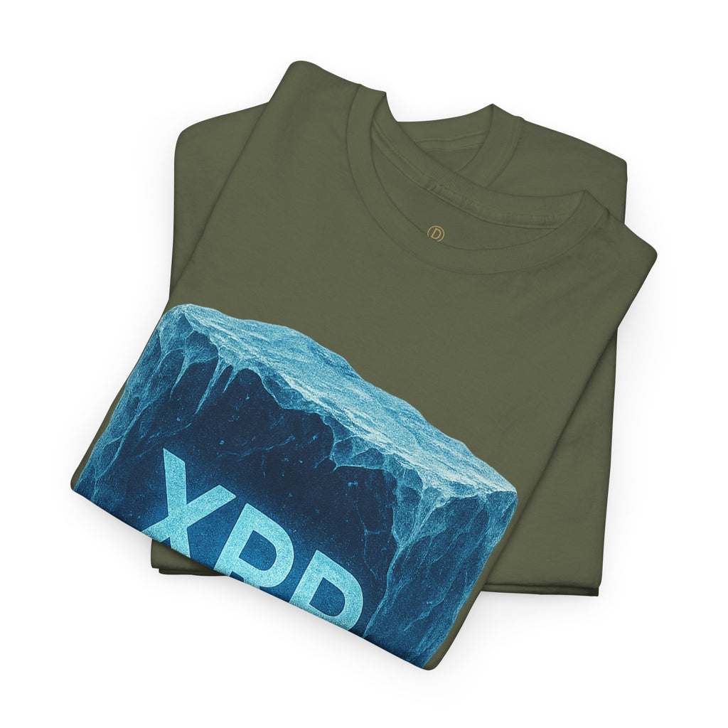 XRP Ice Block Tee — Crypto Ripple Logo T-Shirt