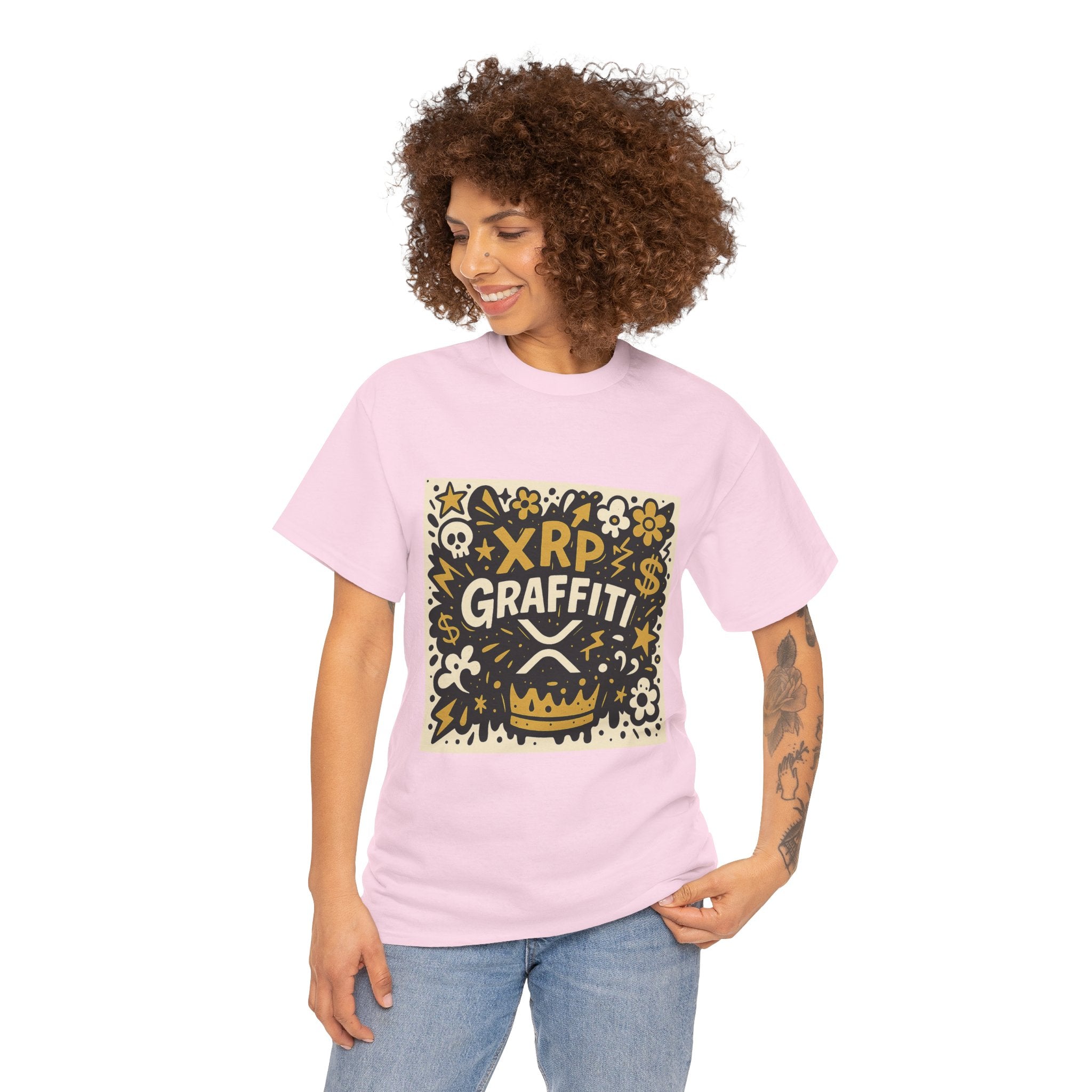XRP Graffiti Tee — Crypto Street Art T-Shirt