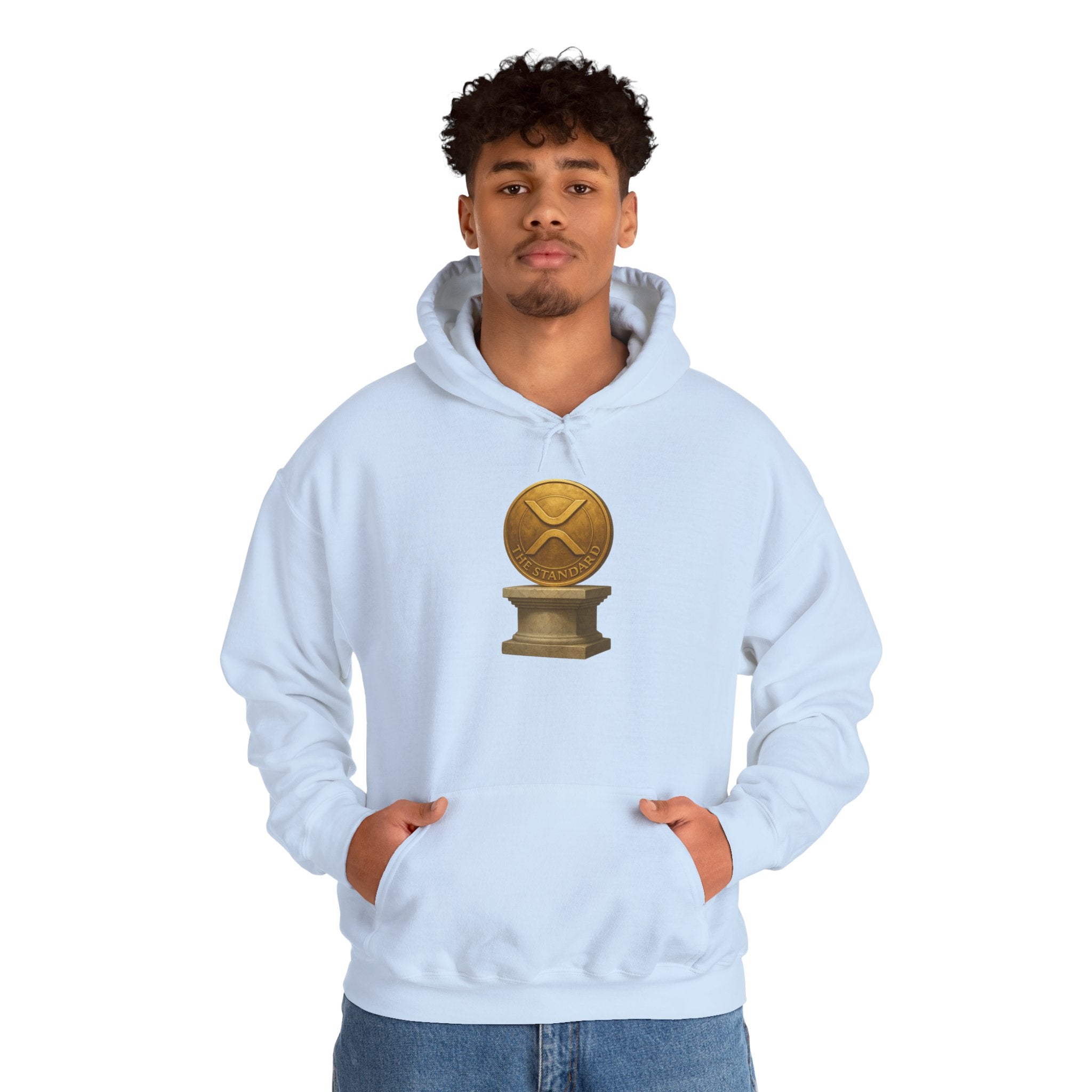 Golden Trophy Hoodie – Vintage Award Emblem Pullover