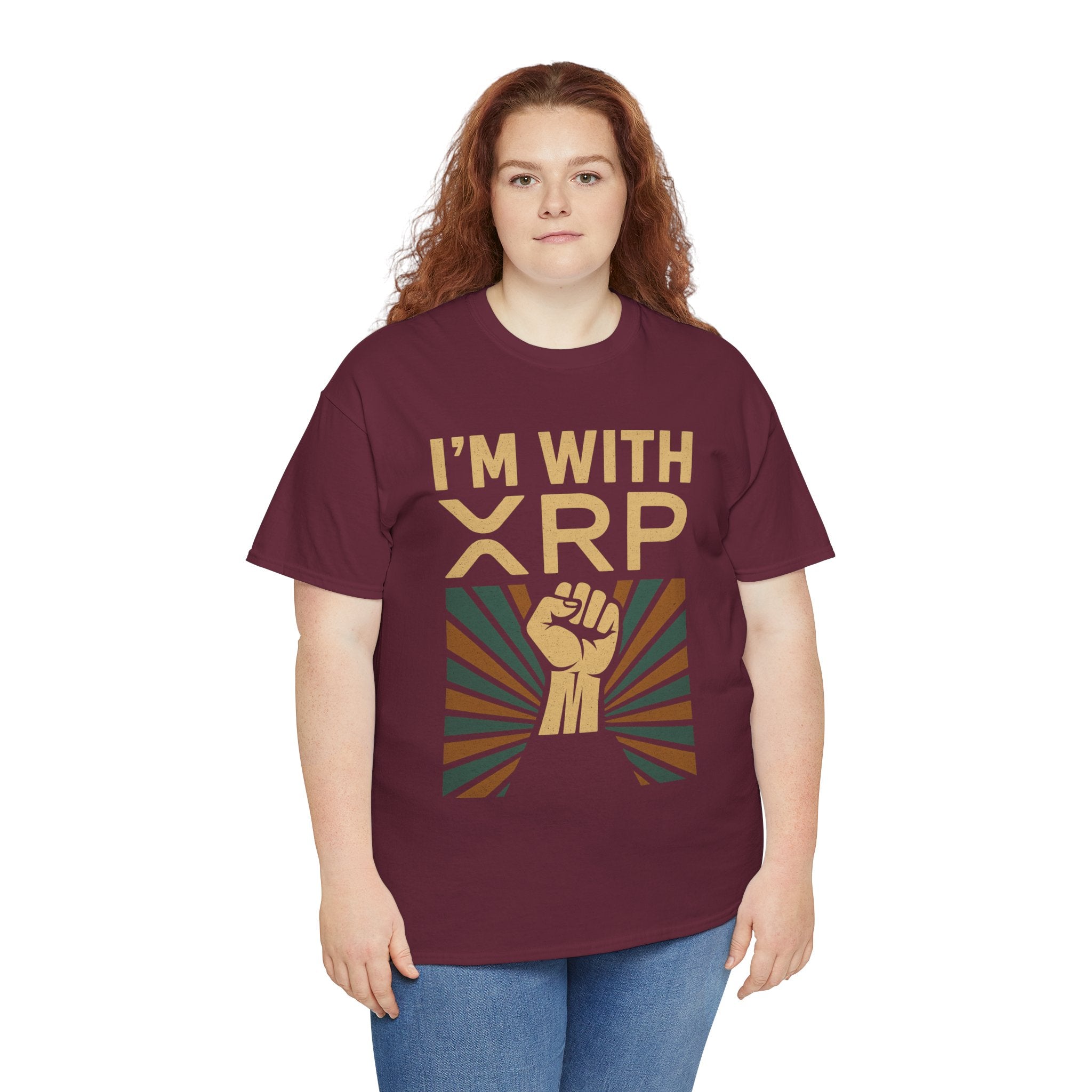 I'm With XRP Graphic Tee – Crypto Supporter Shirt