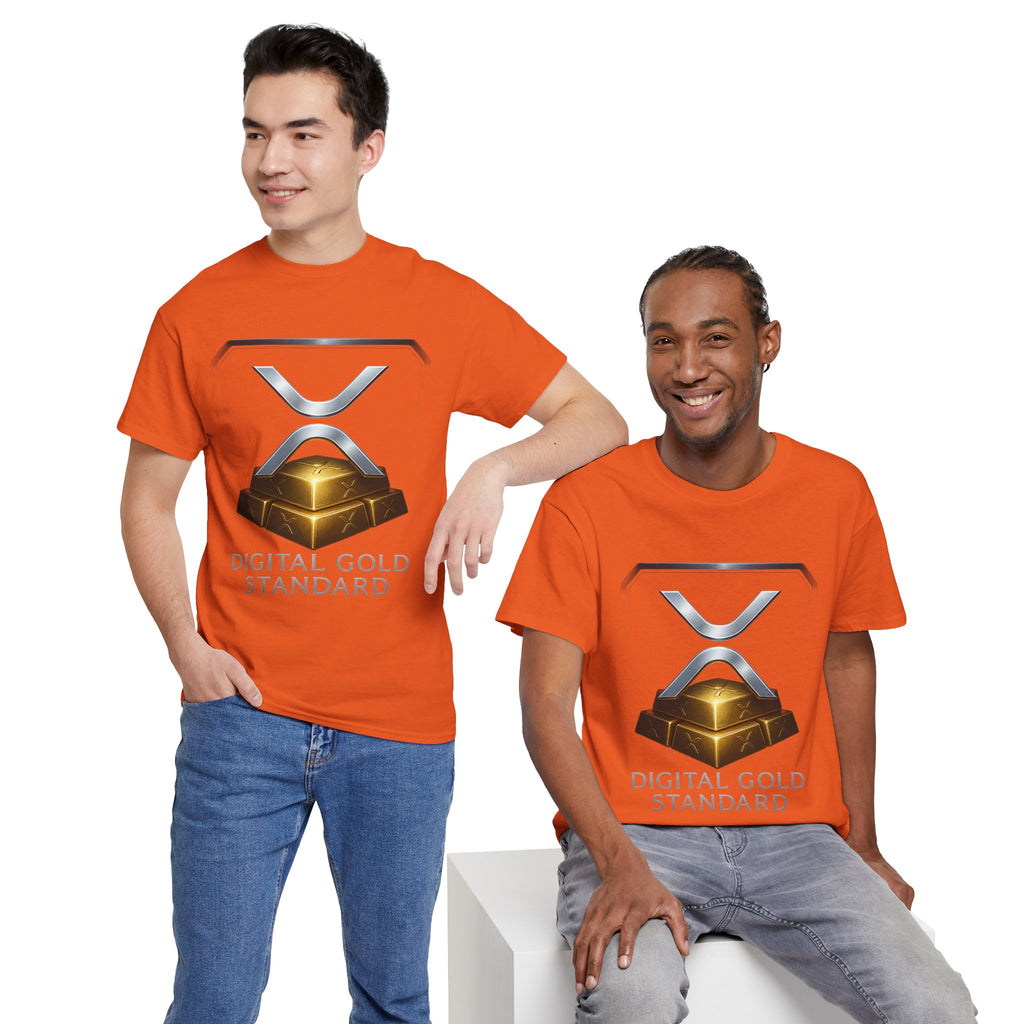 XRP 'Digital Gold Standard' Tee — Cryptocurrency Logo Shirt