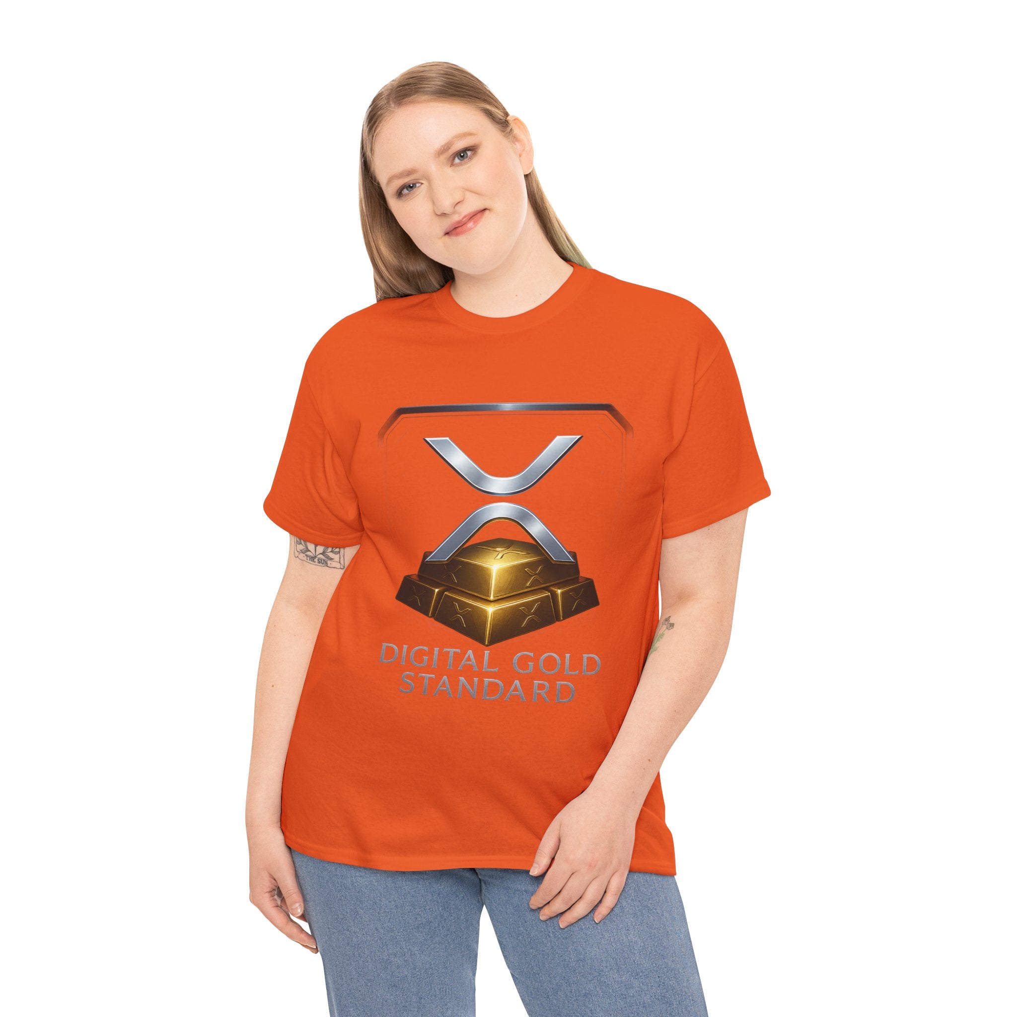 XRP 'Digital Gold Standard' Tee — Cryptocurrency Logo Shirt