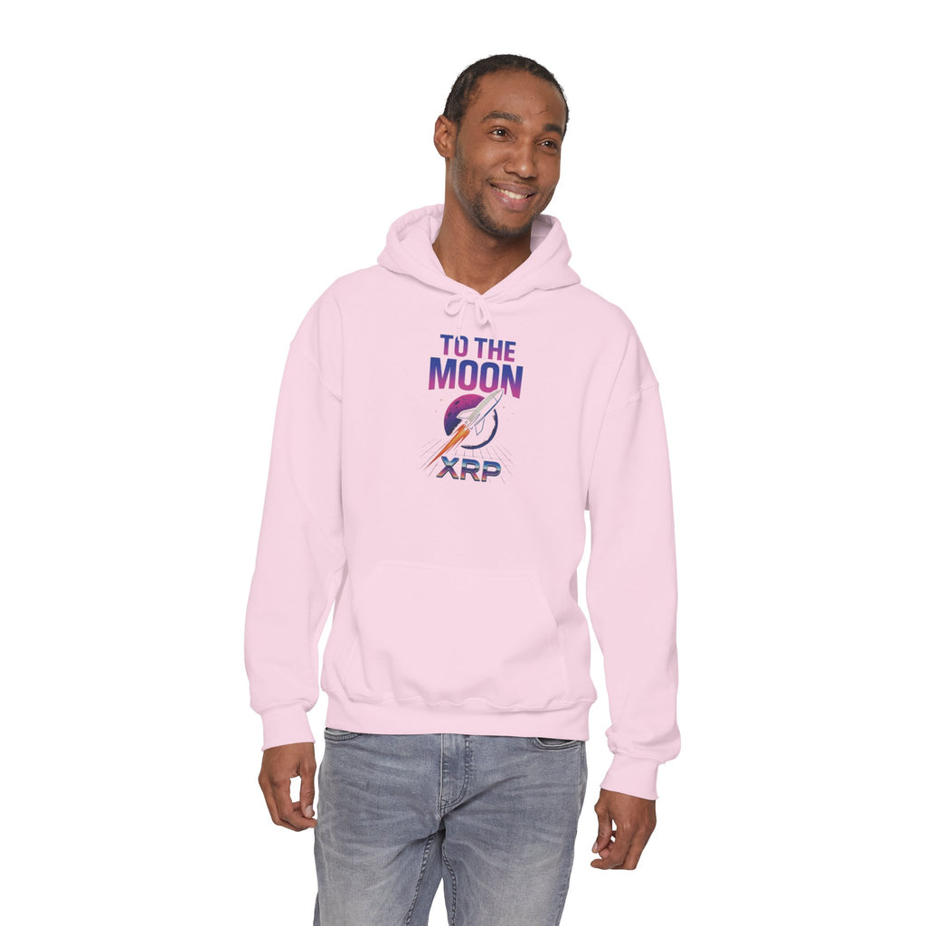 XRP To The Moon Hoodie – Crypto Investor Sweatshirt