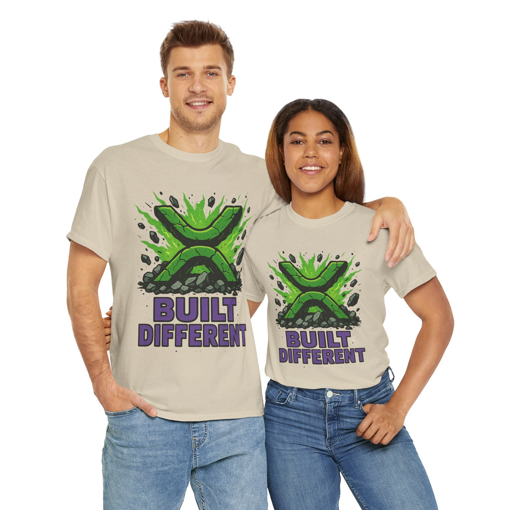 Built Different T-Shirt — Green Gamer Logo Tee
