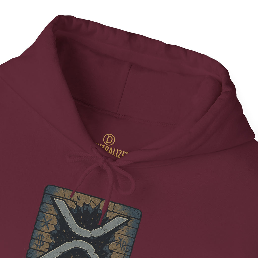 Bank Slayer Hoodie - Vintage Tactical Crest Graphic Sweatshirt