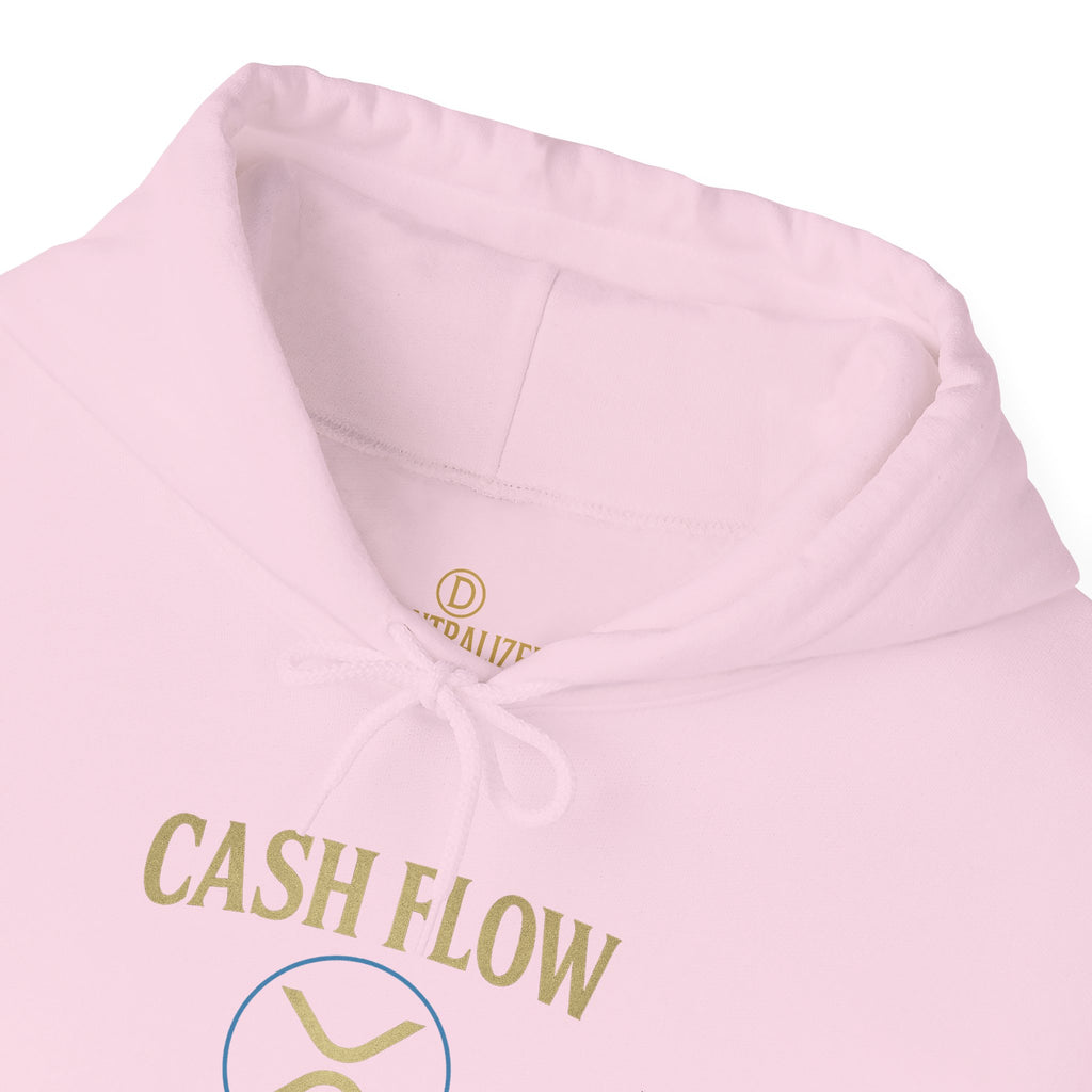Cash Flow Division Hoodie — Minimalist Finance Logo Pullover
