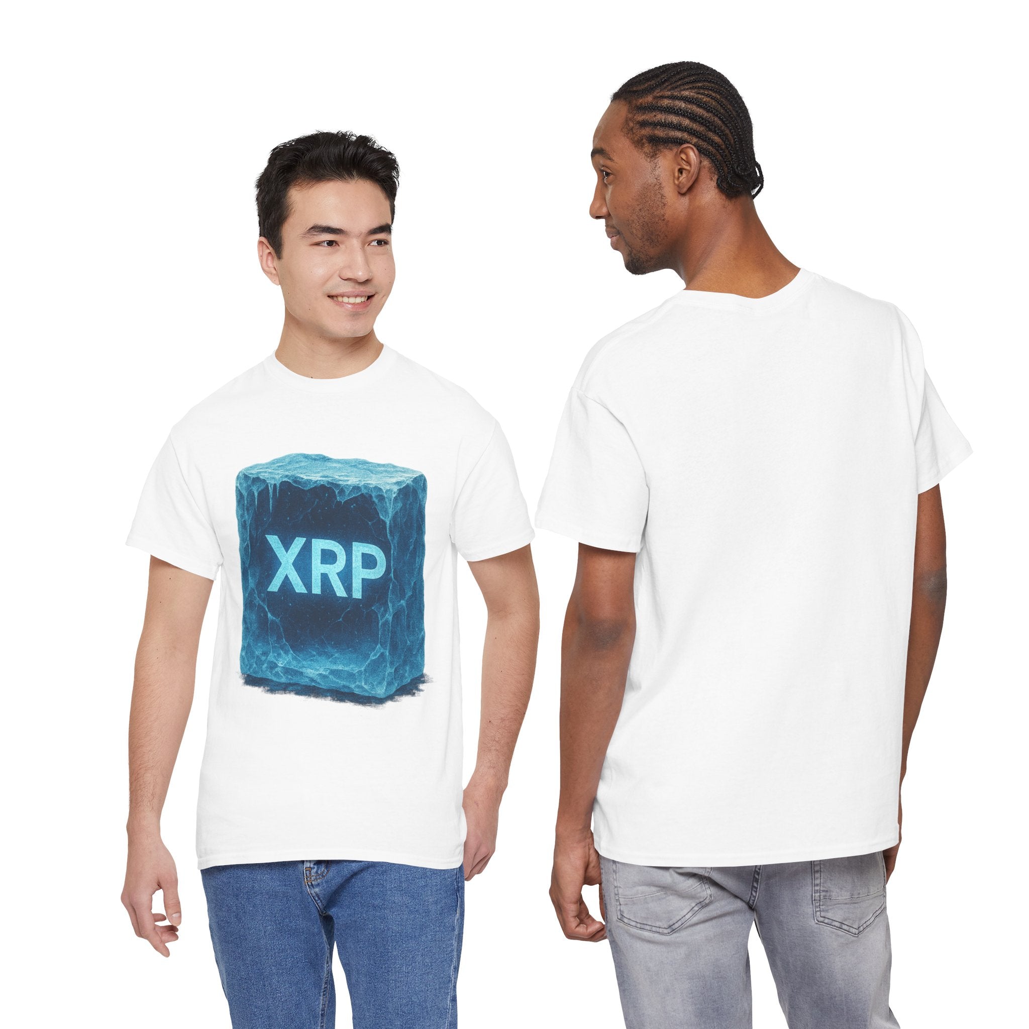 XRP Ice Block Tee — Crypto Ripple Logo T-Shirt