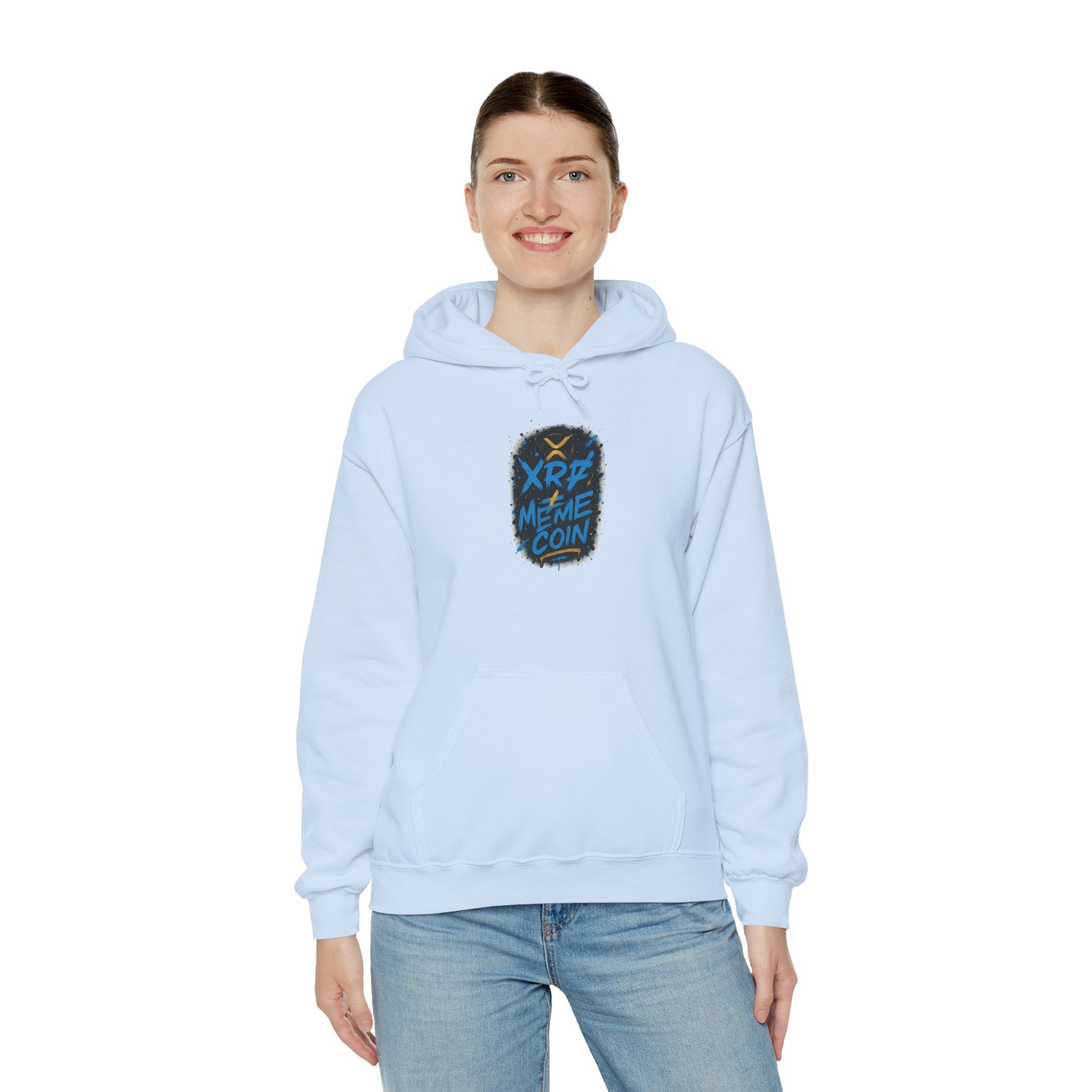 XRP Meme Coin Hoodie – Crypto Graffiti Logo Pullover