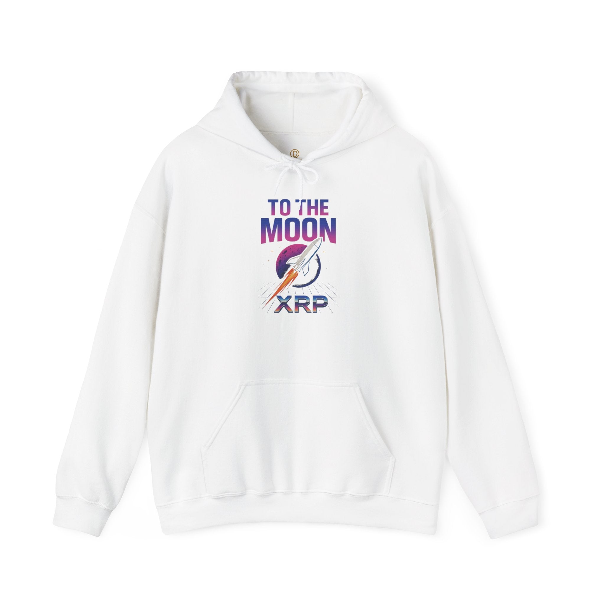 XRP To The Moon Hoodie – Crypto Investor Sweatshirt