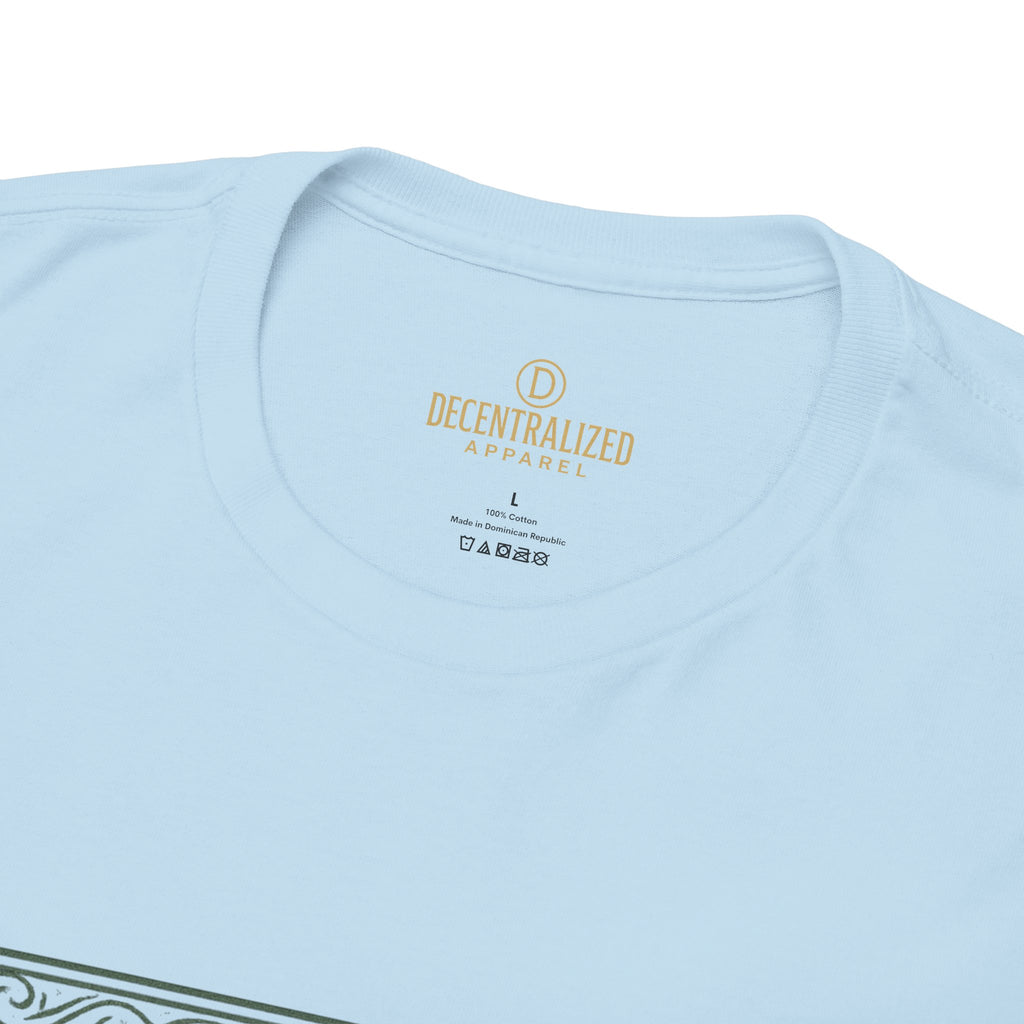 XRP Logo T-Shirt — "In Flow We Trust" Crypto Tee for Ripple Fans