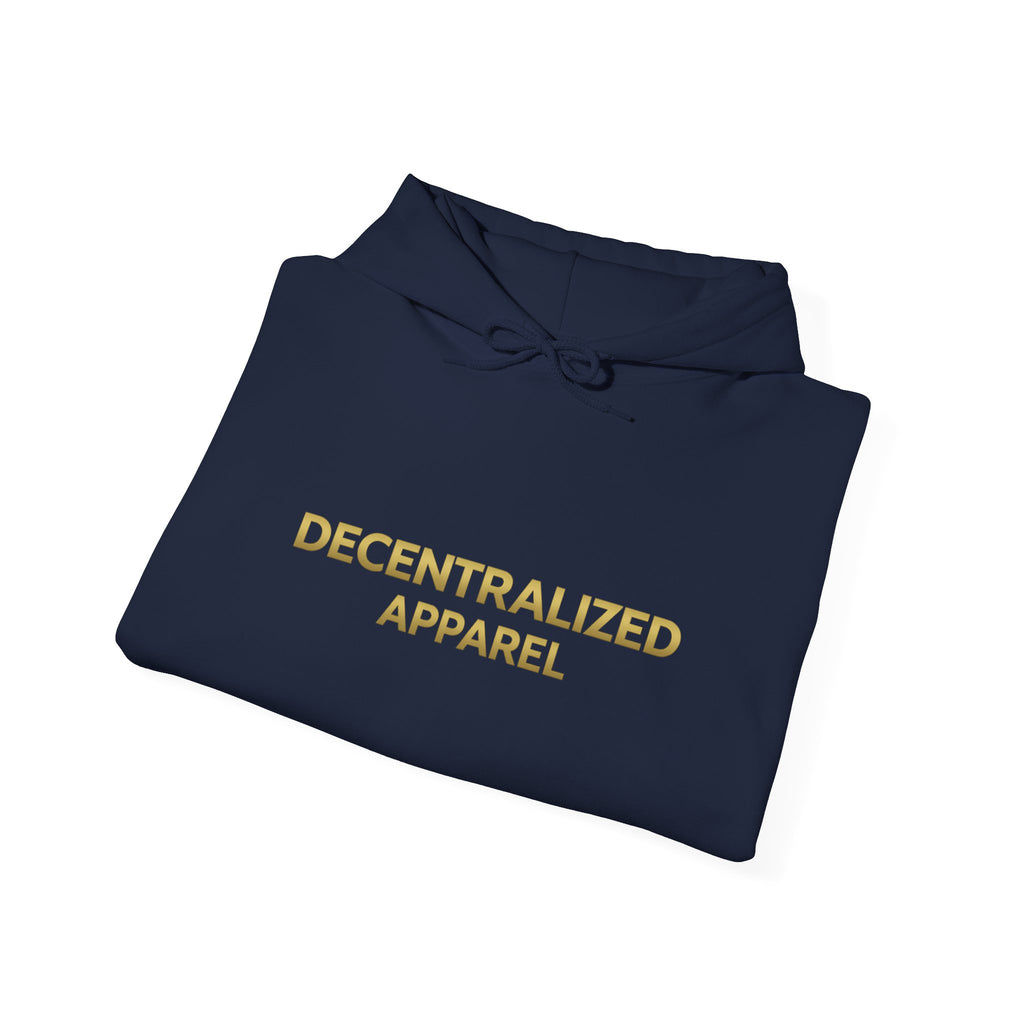 Decentralized Apparel Hoodie — Minimalist Crypto-Inspired White Pullover
