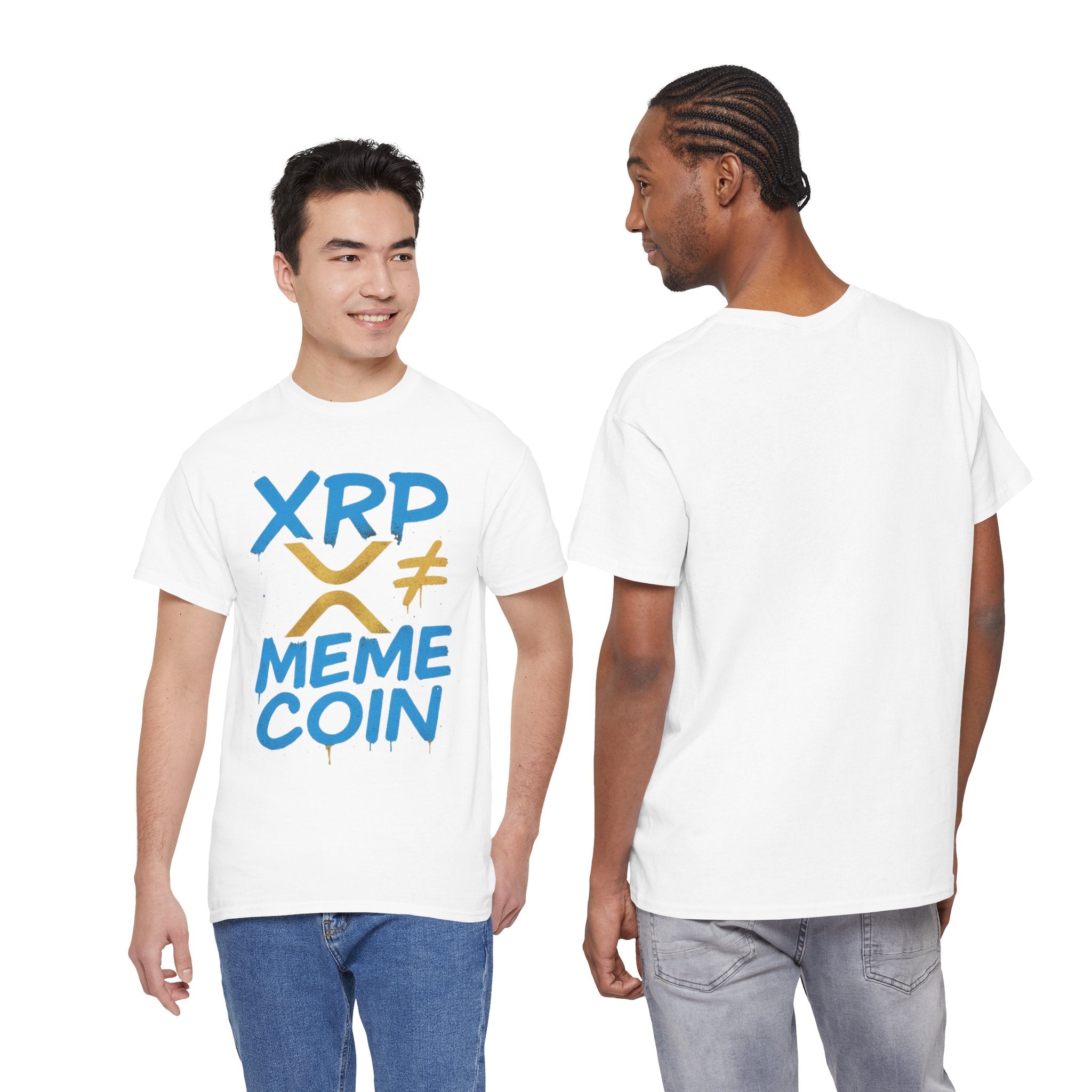 XRP ≠ Meme Coin T‑Shirt — Crypto Advocate Graphic Tee