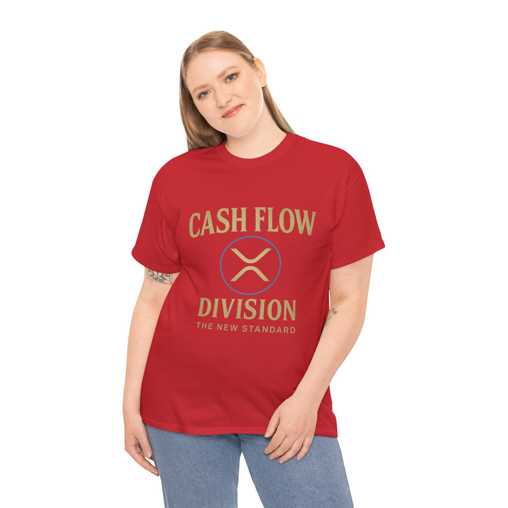Cash Flow Division Tee — "The New Standard" Graphic T-Shirt