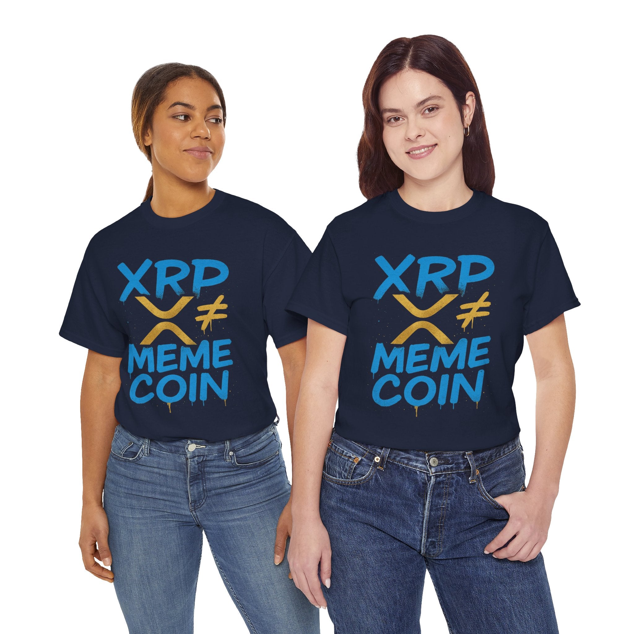 XRP ≠ Meme Coin T‑Shirt — Crypto Advocate Graphic Tee