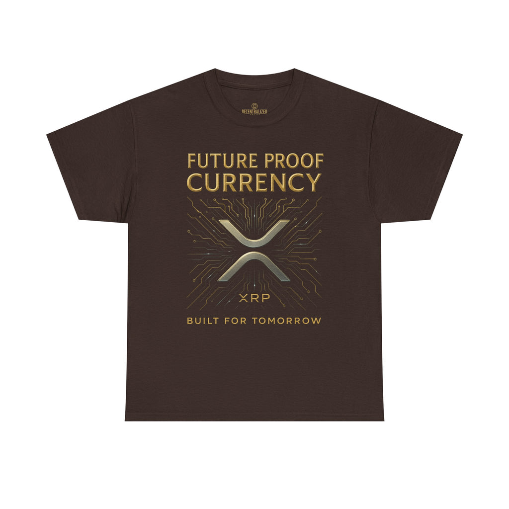XRP 'Future Proof Currency' T-Shirt – Crypto Investor Tee